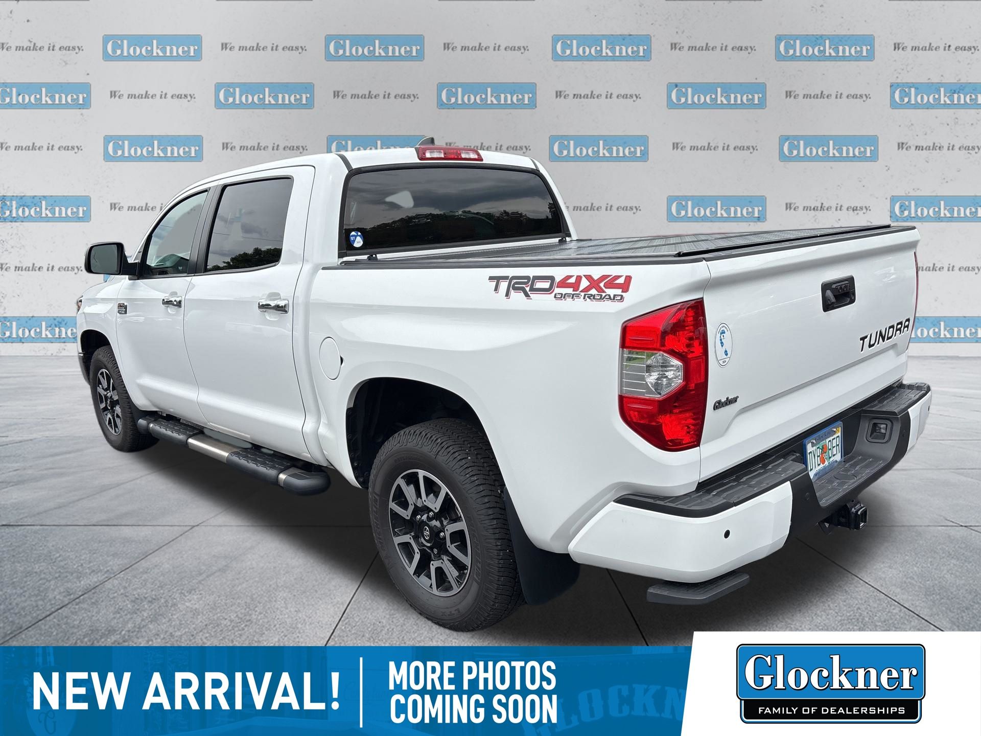 Super White 2020 Toyota Tundra 1794 Edition CrewMax 4WD Pickup Truck Four-Wheel Drive 6-Speed Automatic
