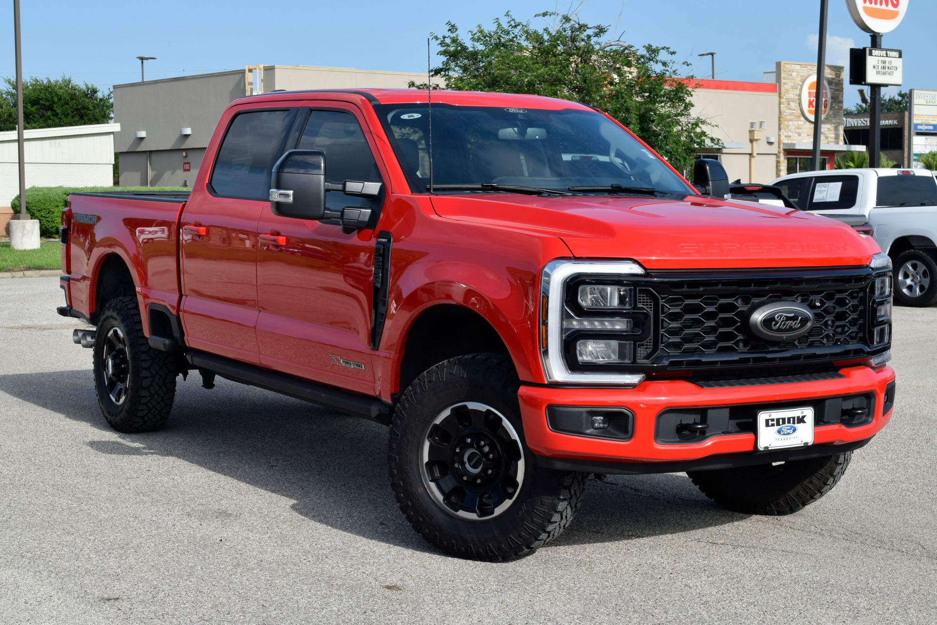 2025 Ford F-250SD Lariat Red at Cook Ford