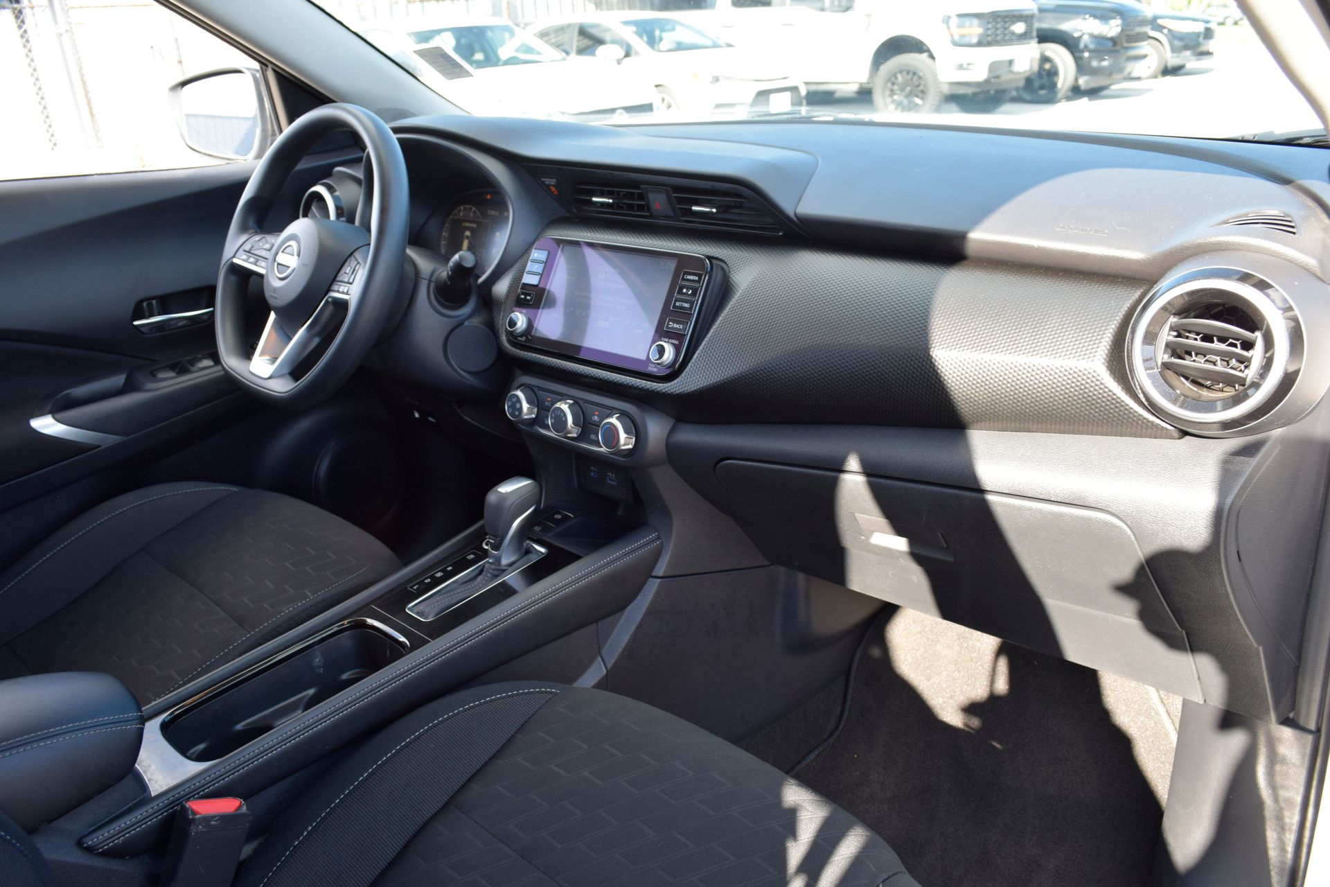 2024 Nissan Kicks SV White at Central Houston Nissan