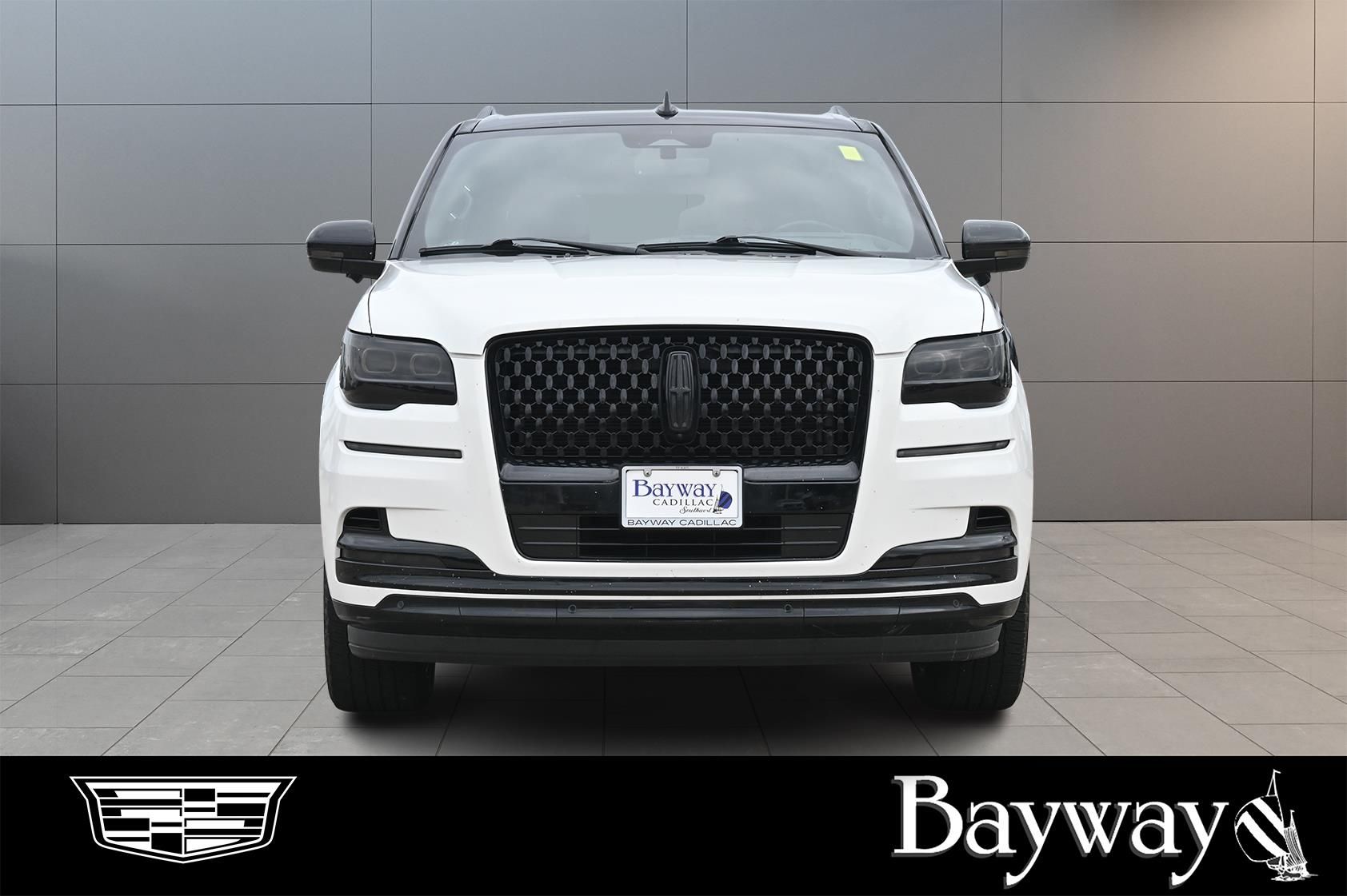 2022 Lincoln Navigator L Black Label White at Classic Chevrolet Galveston