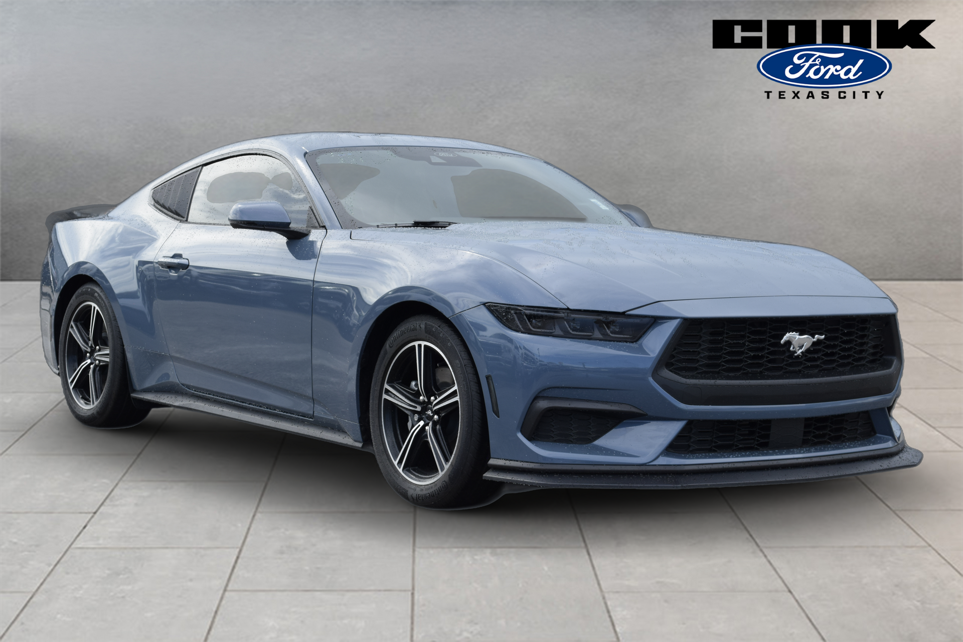 2025 Ford Mustang EcoBoost Premium Blue at Emmons Autoplex