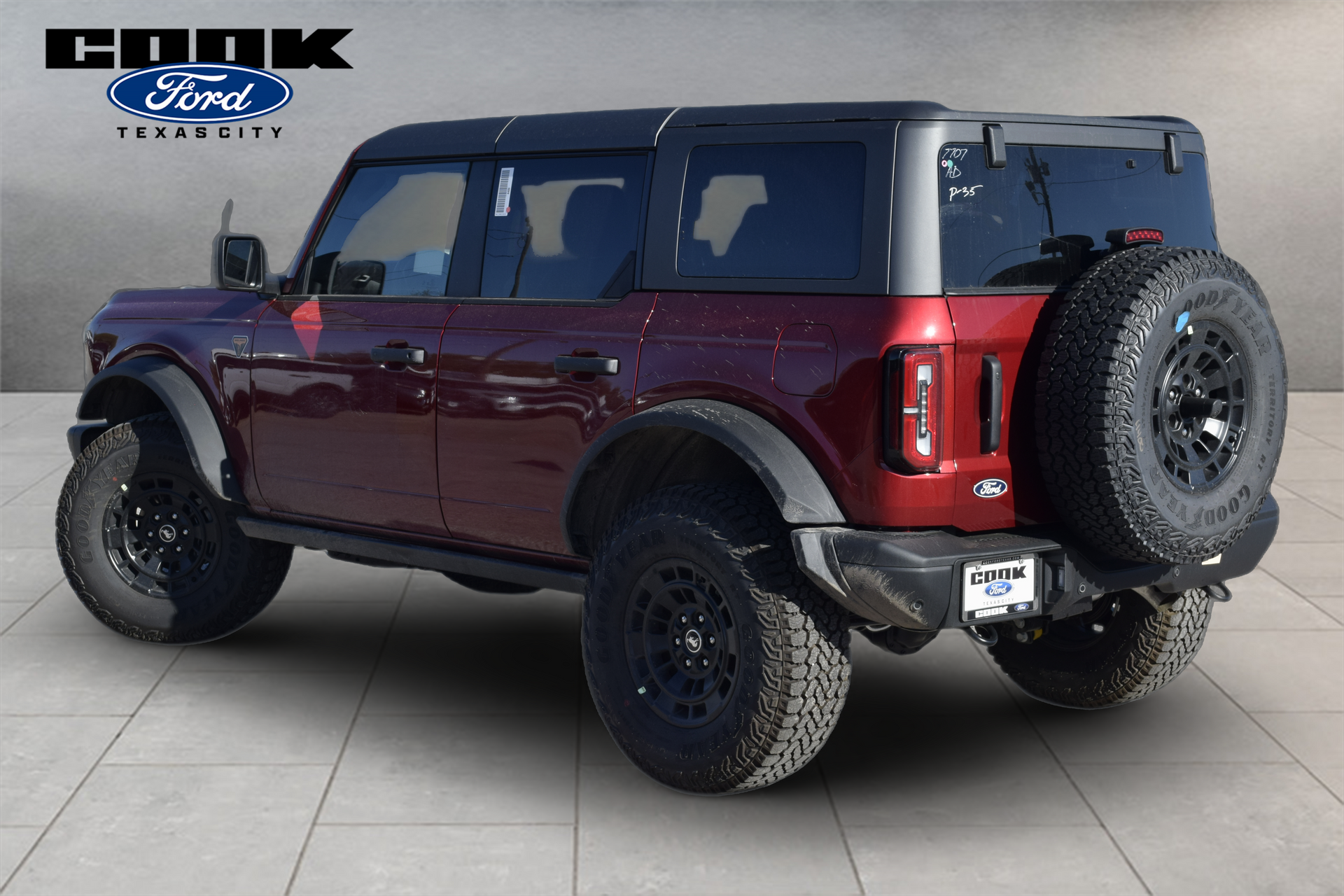 2026 Ford Bronco Badlands Red at Cook Ford
