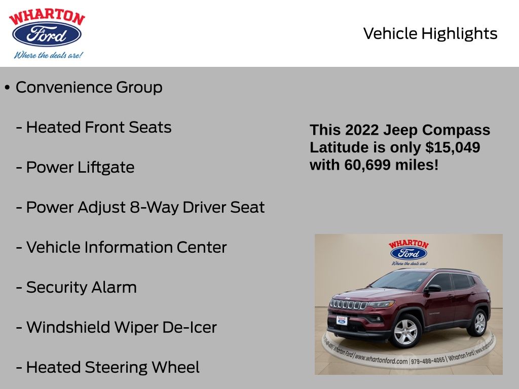 2022 Jeep Compass Latitude - 9