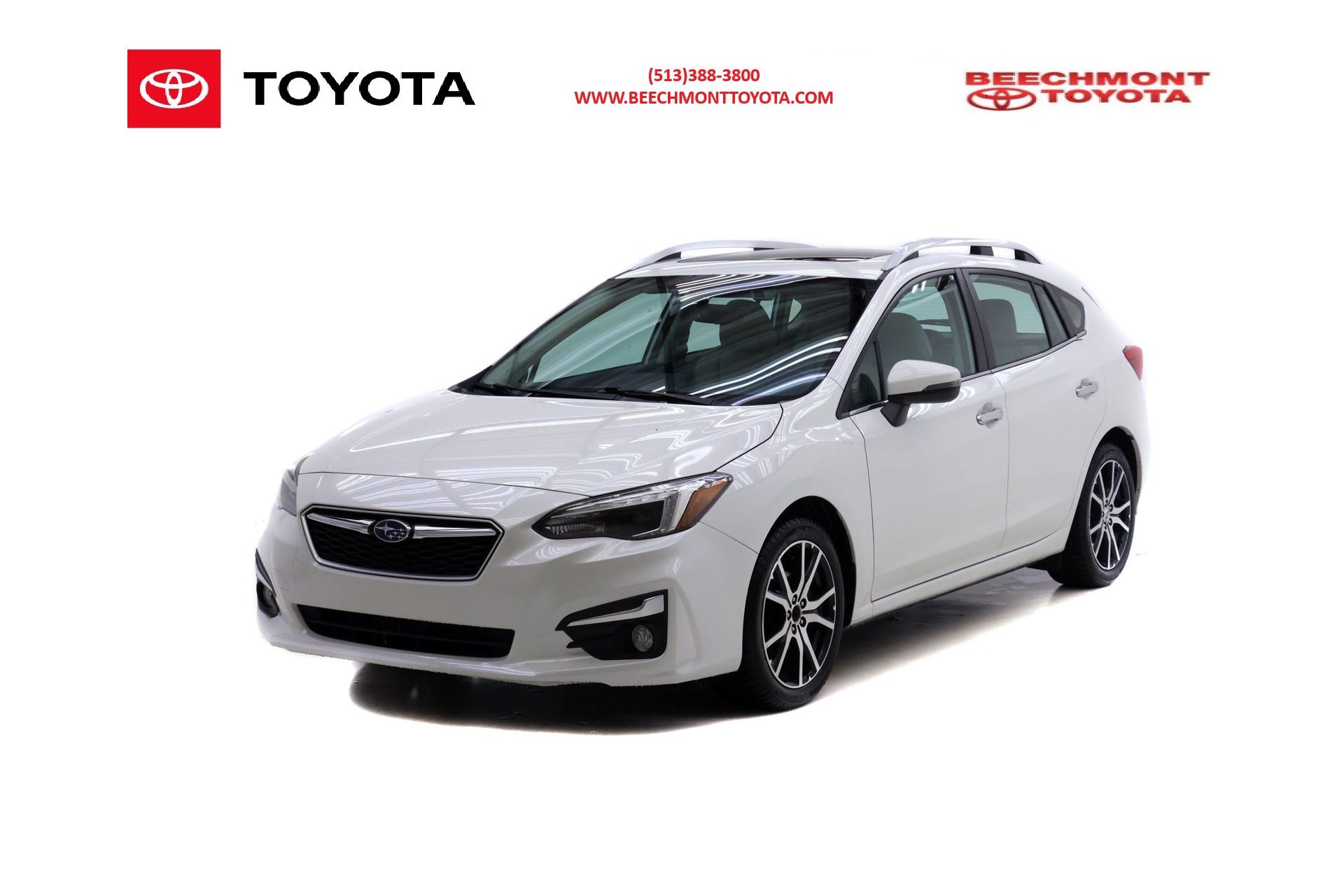 Crystal White Pearl 2018 Subaru Impreza Hatchback All-Wheel Drive Continuously Variable Transmission
