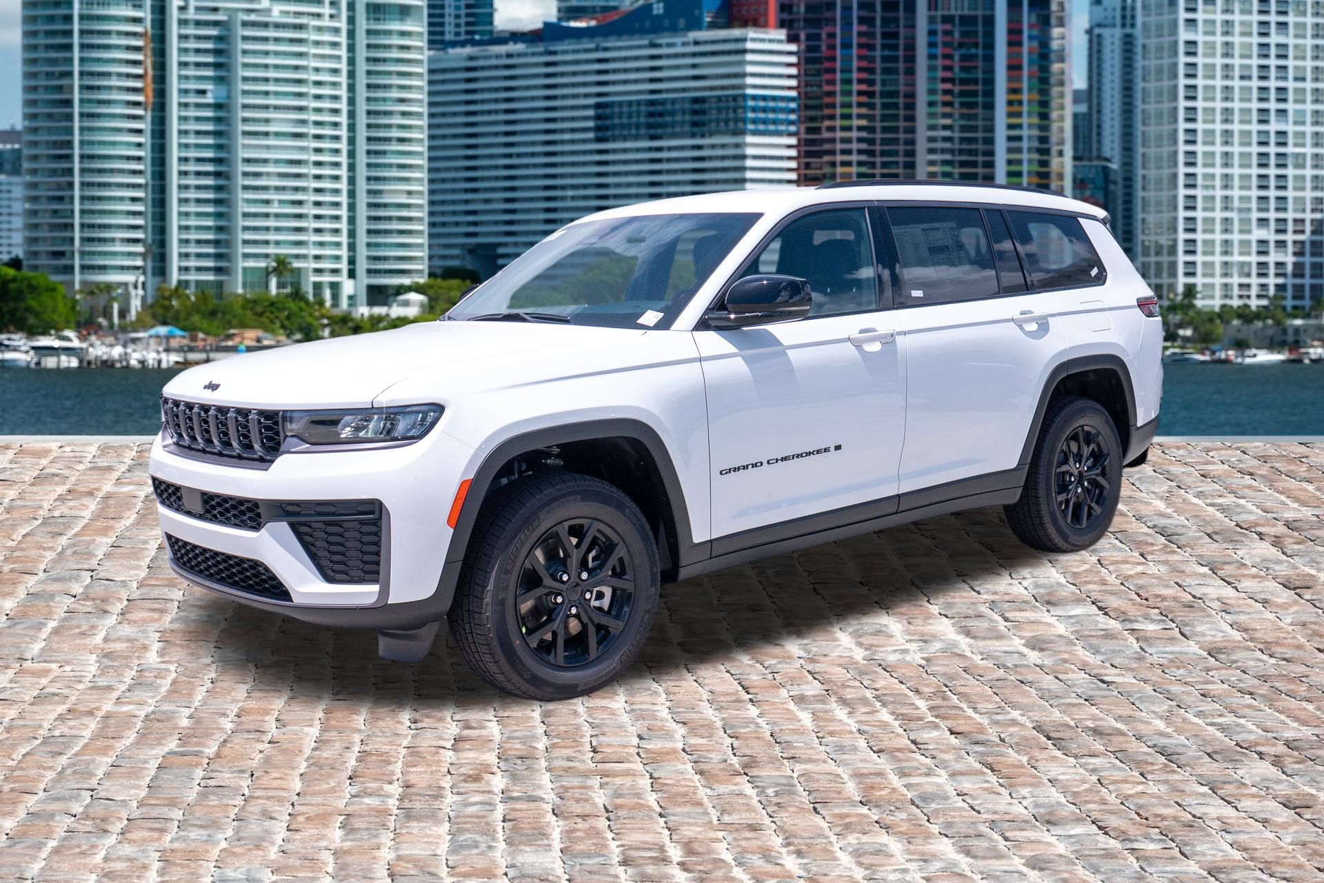 Bright White Clearcoat 2026 Jeep Grand Cherokee L SUV / Crossover Four-Wheel Drive 8-Speed Automatic