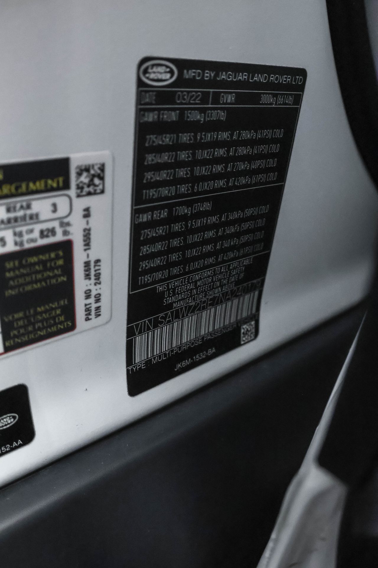 2022 LAND ROVER RANGE ROVER SPORT - Image 26