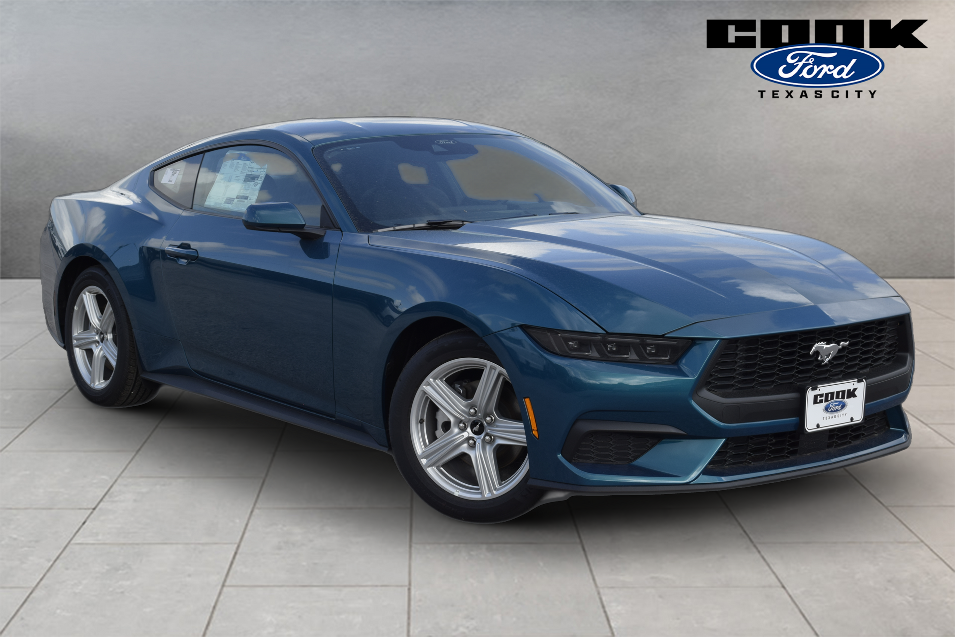 2026 Ford Mustang EcoBoost Blue at Cook Ford