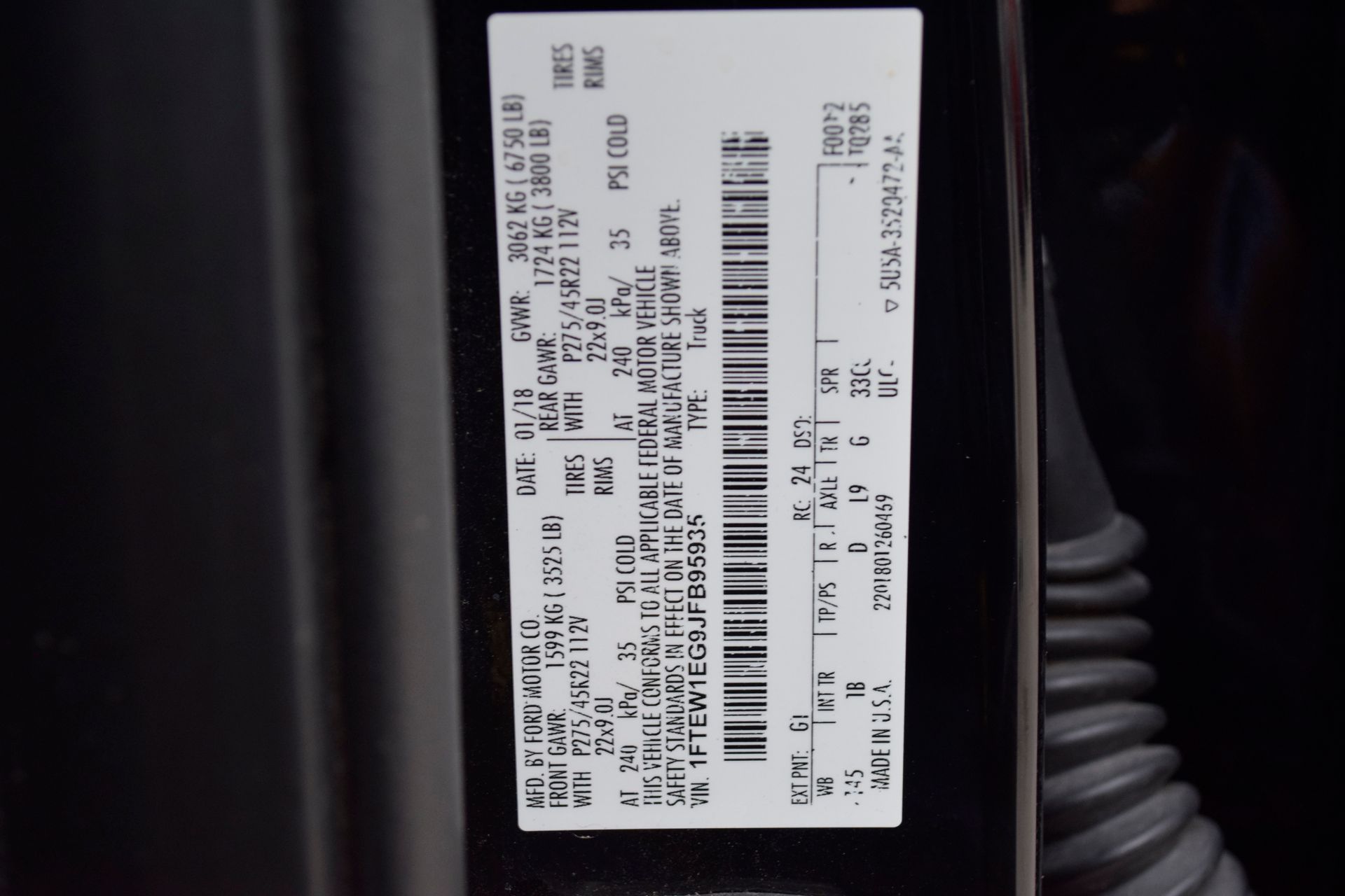 2018 Ford F-150 Limited Black at EAG Ford Navasota