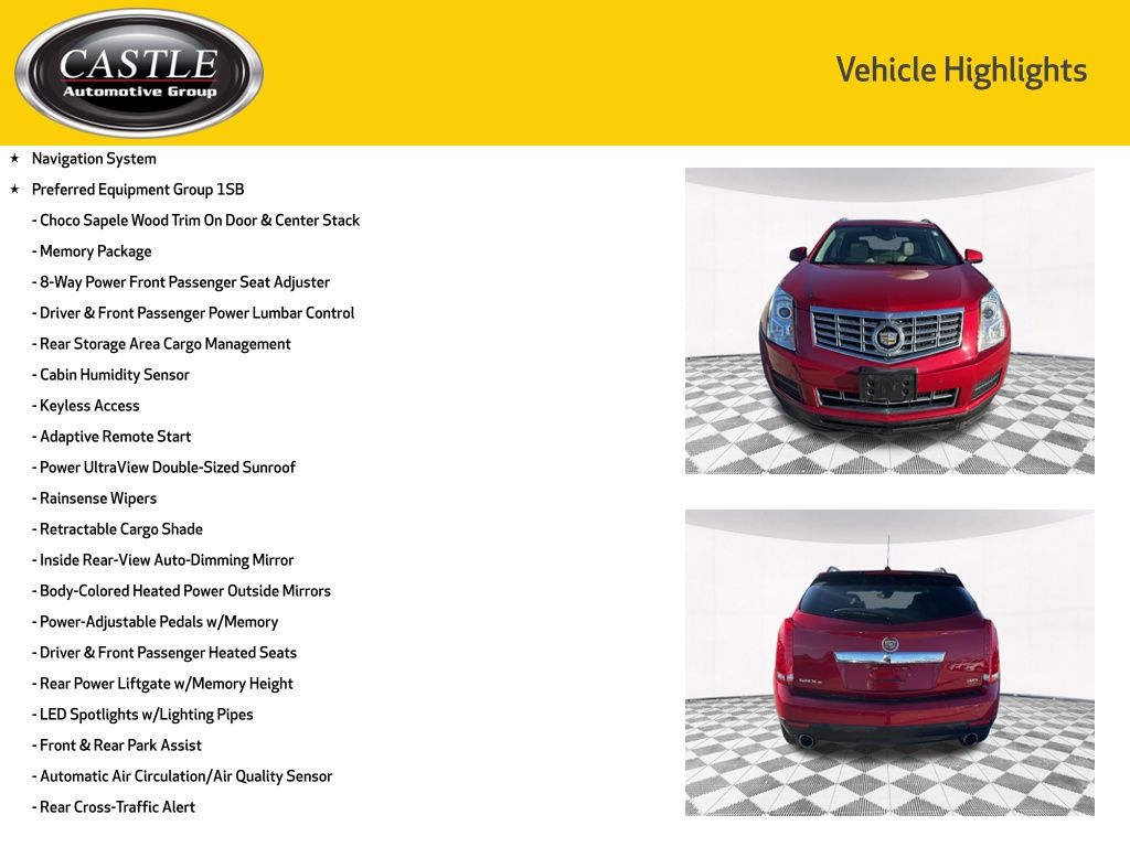 2015 CADILLAC SRX - Image 4