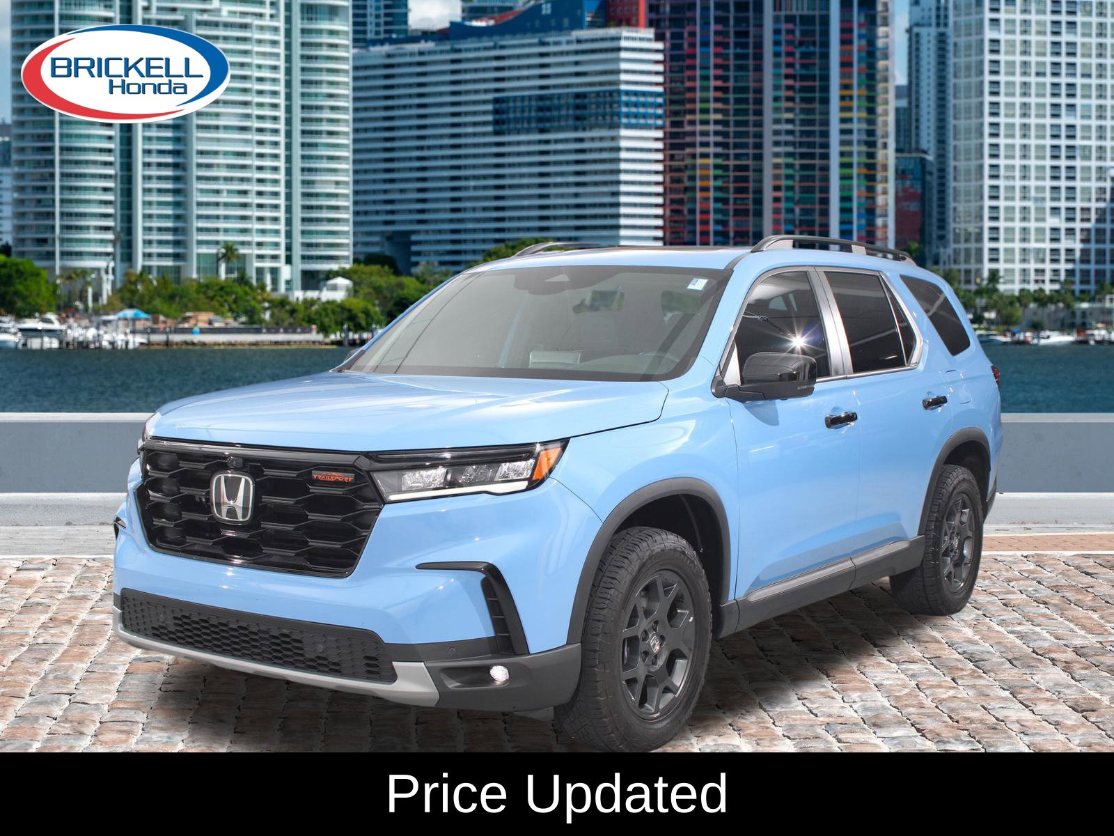 Diffused Sky Pearl 2024 Honda Pilot SUV / Crossover All-Wheel Drive Automatic
