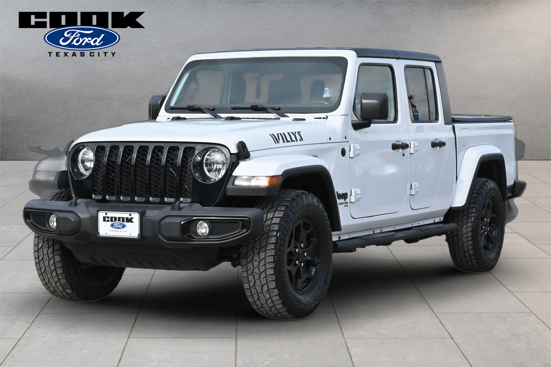 2021 Jeep Gladiator Willys White at Shottenkirk Kia Fort Bend