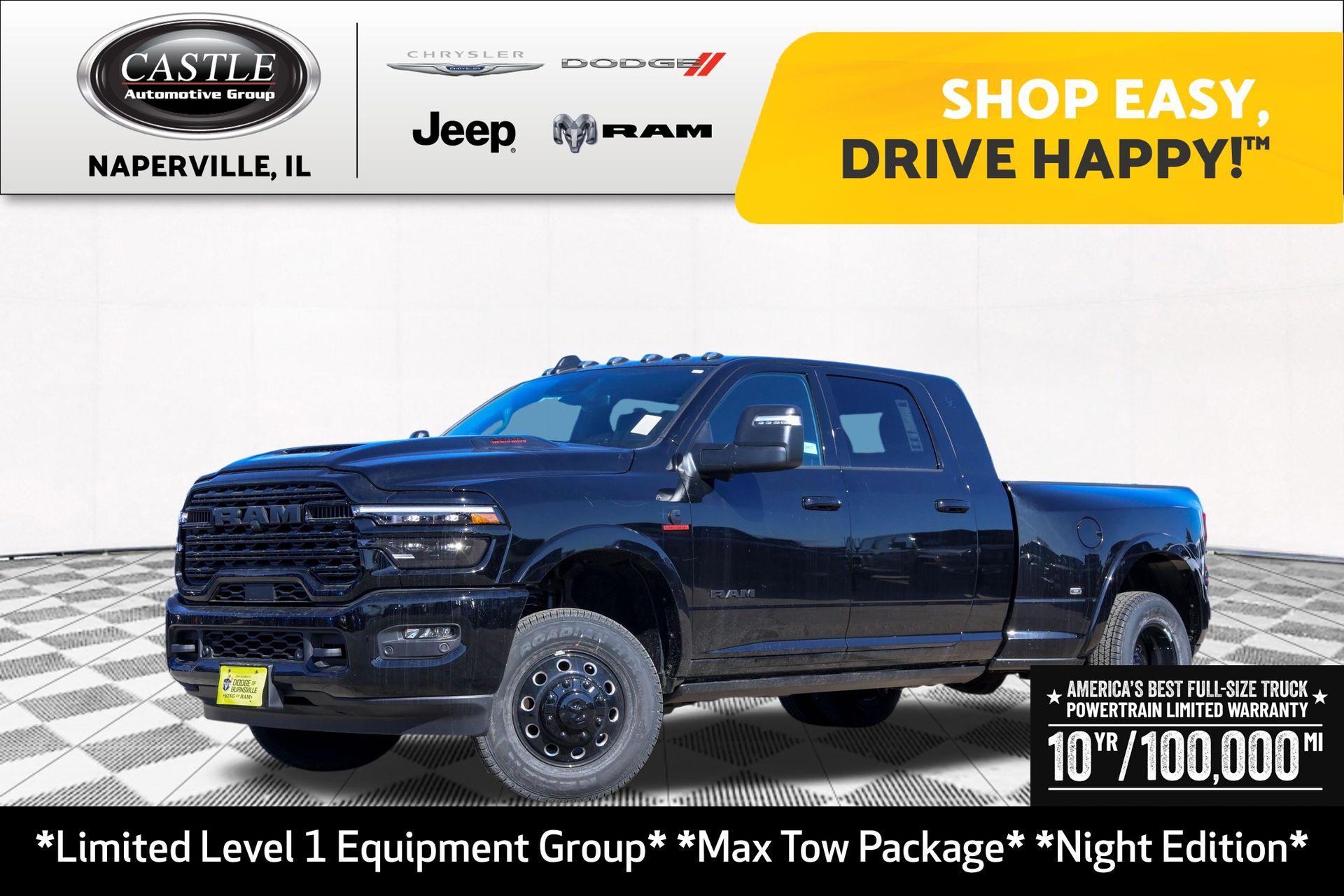 2026 RAM 3500 Limited Mega Cab DRW 4WD
