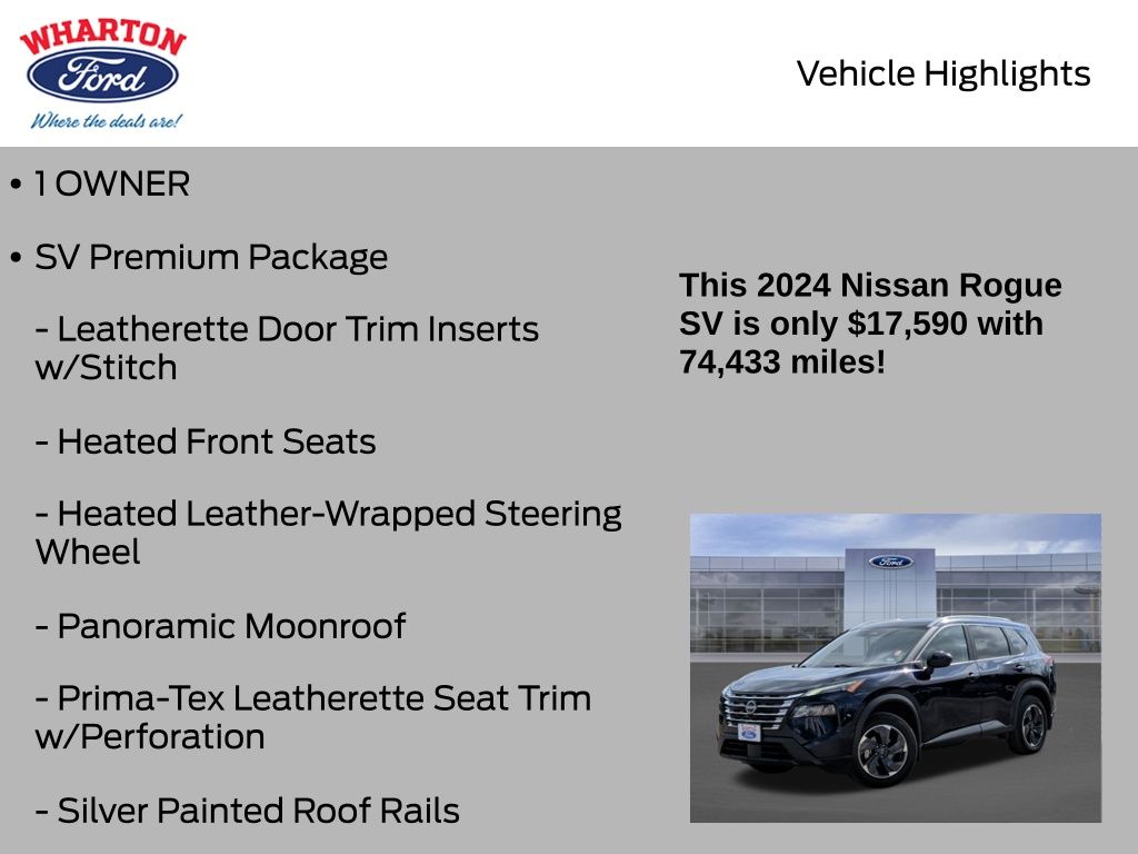 2024 Nissan Rogue SV - 5