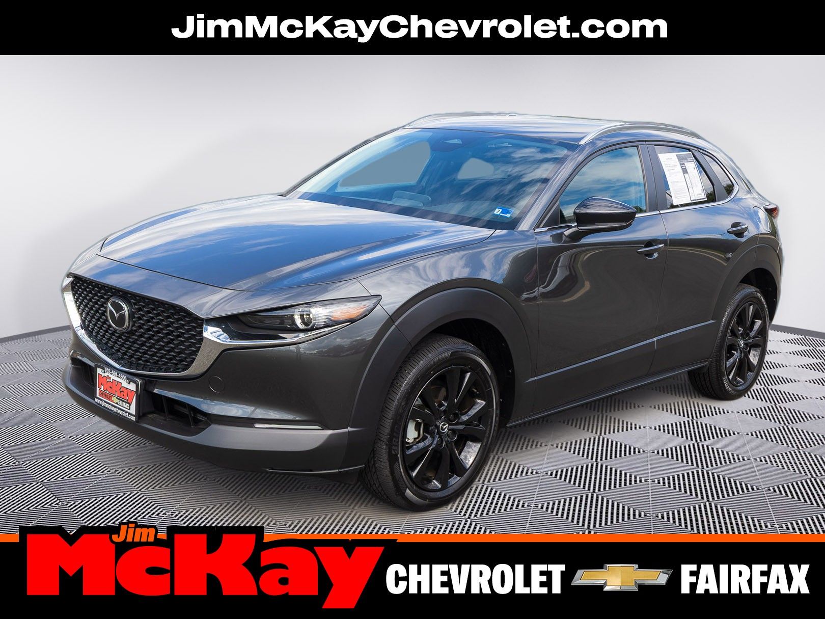 Machine Gray 2024 Mazda CX-30 SUV / Crossover All-Wheel Drive 6-Speed Automatic