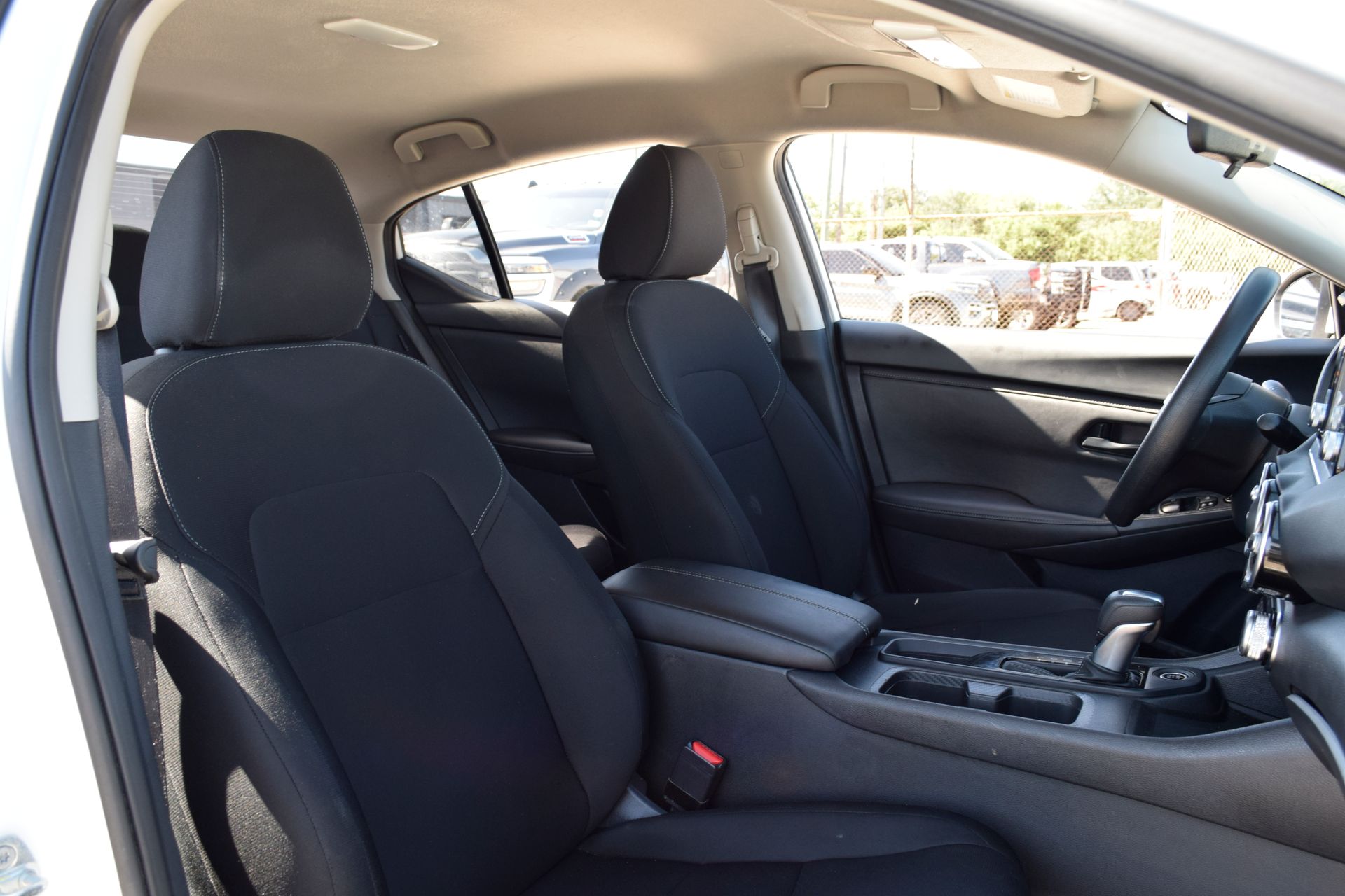 2024 Nissan Sentra S White at Central Houston Nissan