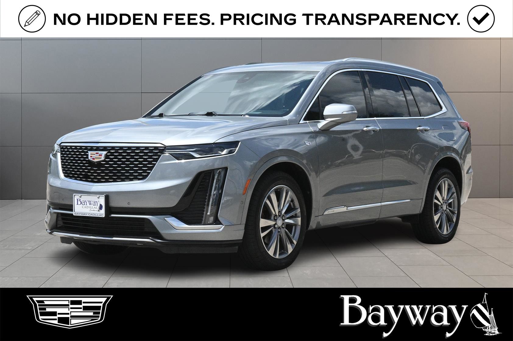2024 Cadillac XT6 Premium Luxury Silver at Tom Peacock Cadillac