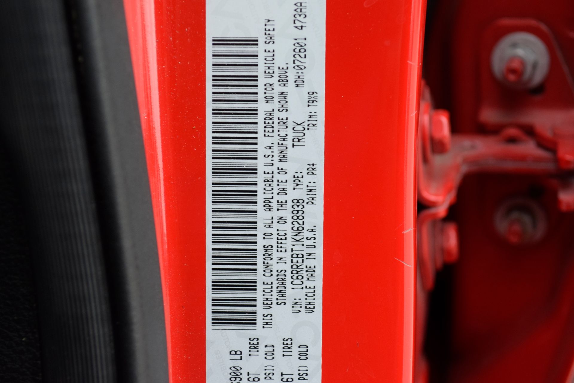 2019 Ram 1500 Big Horn/Lone Star Red at Texan Dodge Chrysler Jeep Ram