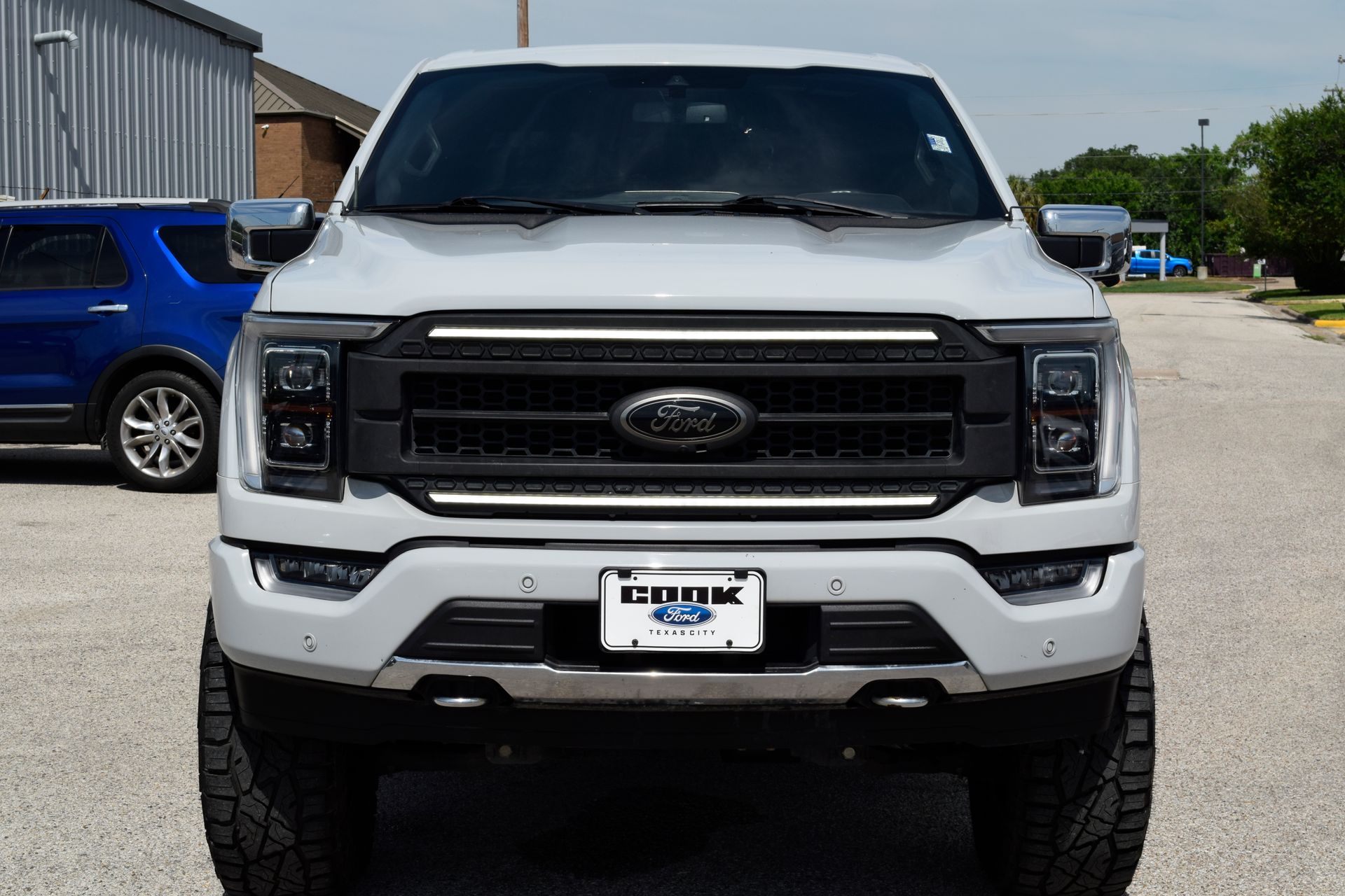 2023 Ford F-150 Platinum White at DeMontrond Ford