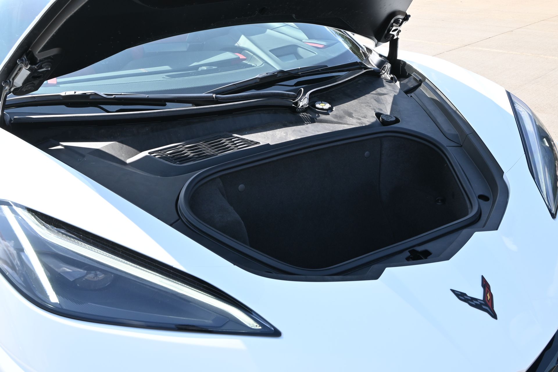2024 Chevrolet Corvette Stingray White at Central Houston Nissan