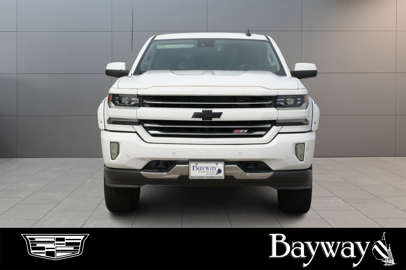 2018 Chevrolet Silverado 1500 LTZ White at Monument Chevrolet