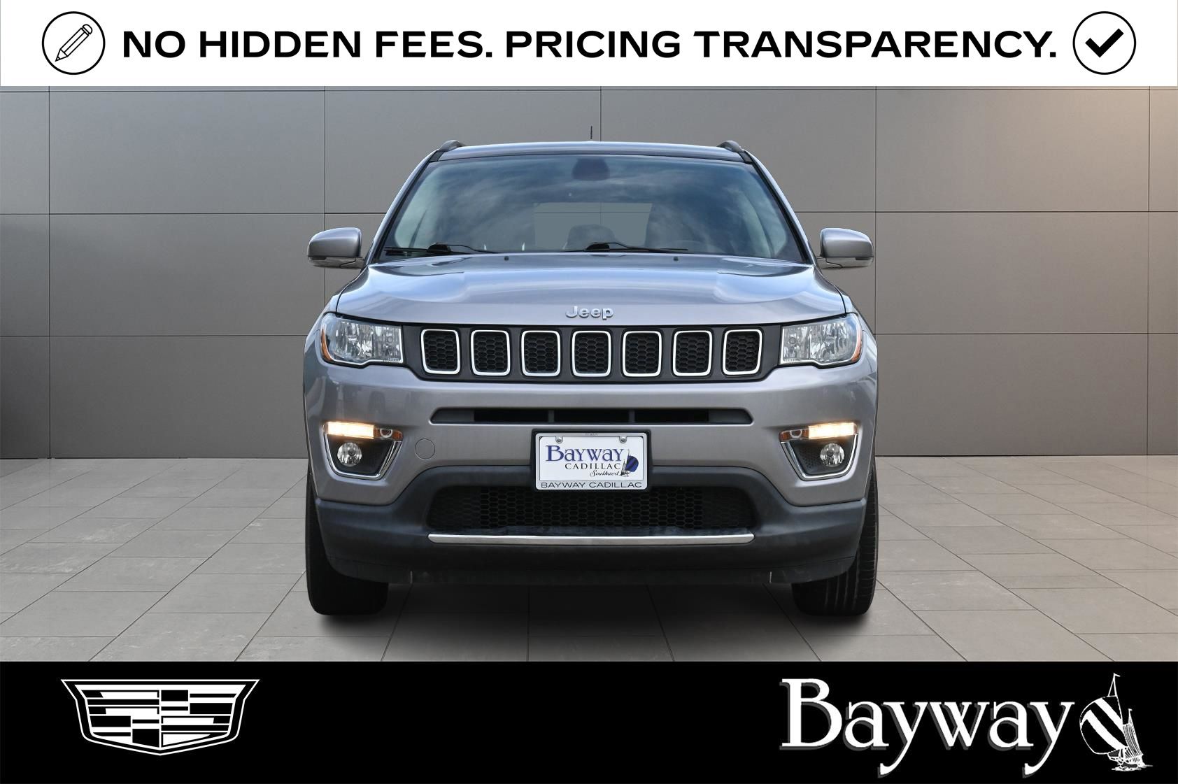 2018 Jeep Compass Limited Silver at Bravo Nissan