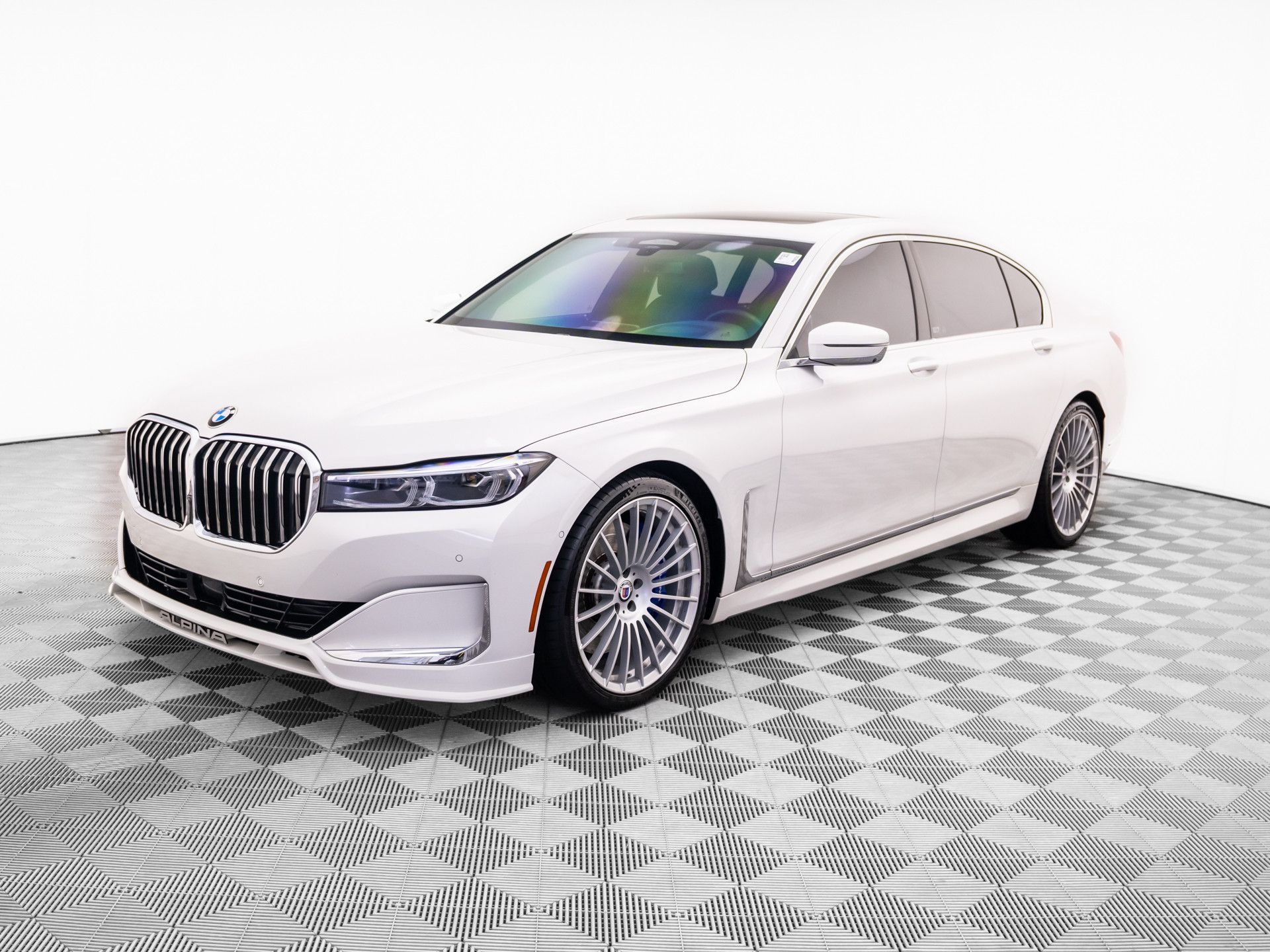 Alpine White 2021 BMW 7 Series Alpina B7 xDrive AWD Sedan All-Wheel Drive 8-Speed Automatic