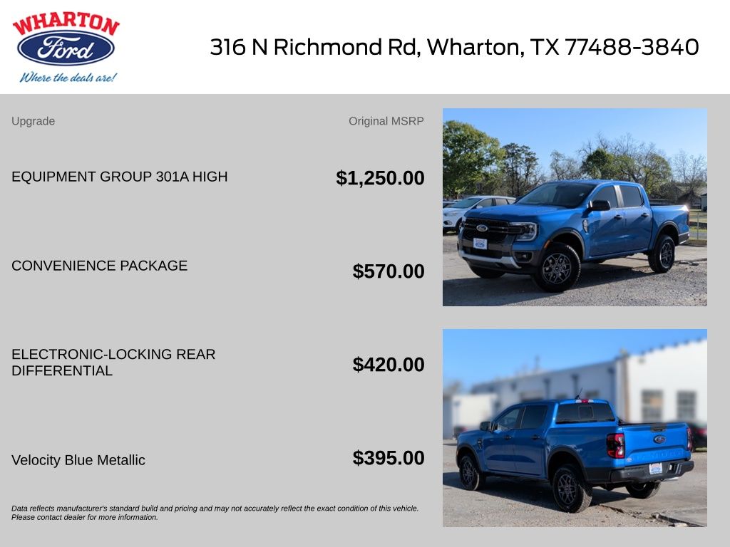 2026 Ford Ranger XLT - 1