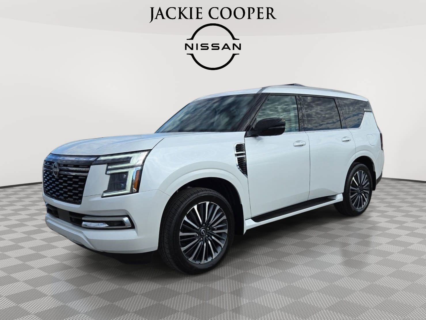Everest White Pearl Tricoat 2026 Nissan Armada SUV / Crossover Four-Wheel Drive 9-Speed Automatic
