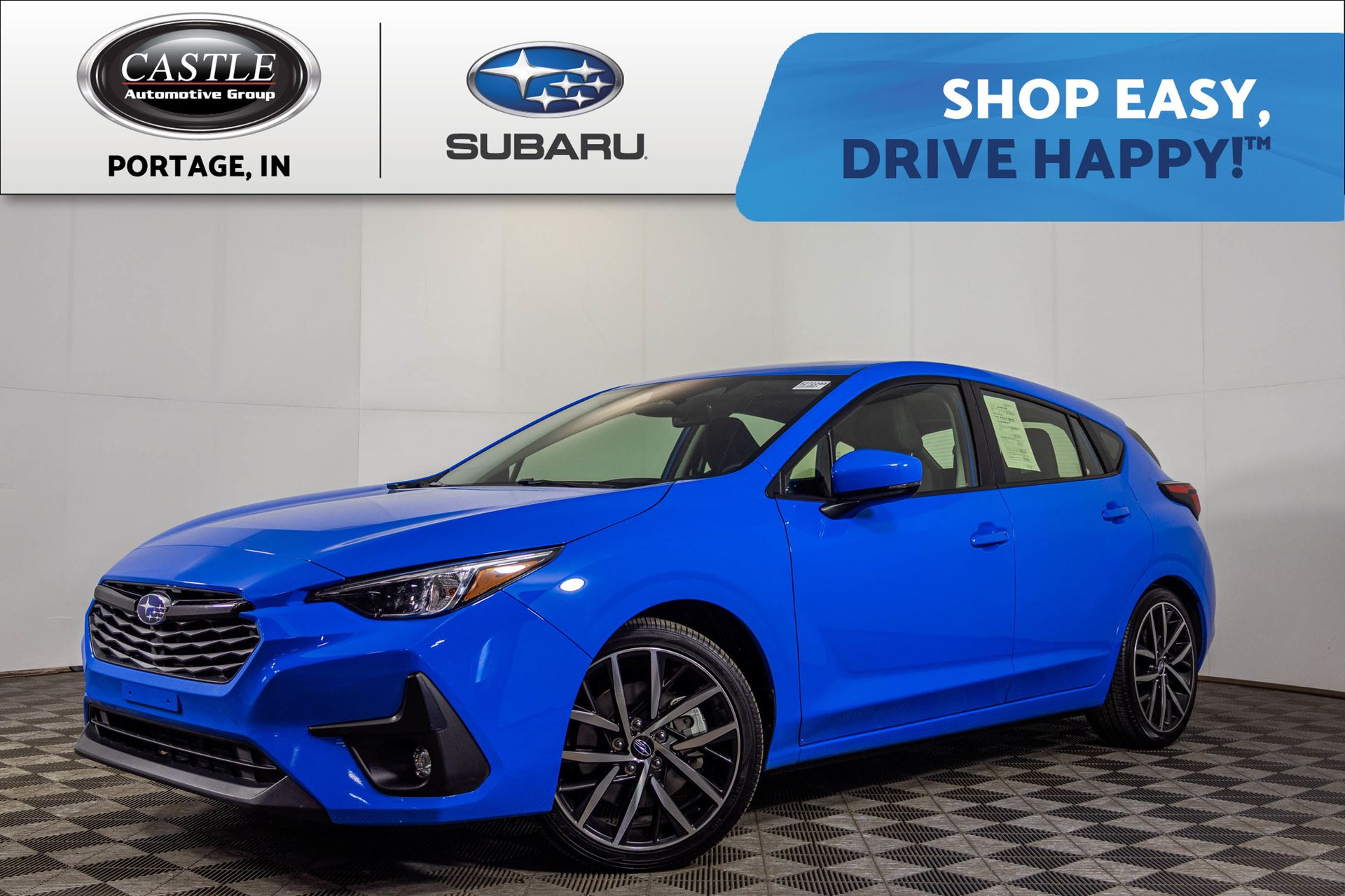 Oasis Blue Pearl 2025 Subaru Impreza Sport AWD Wagon All-Wheel Drive Continuously Variable Transmission