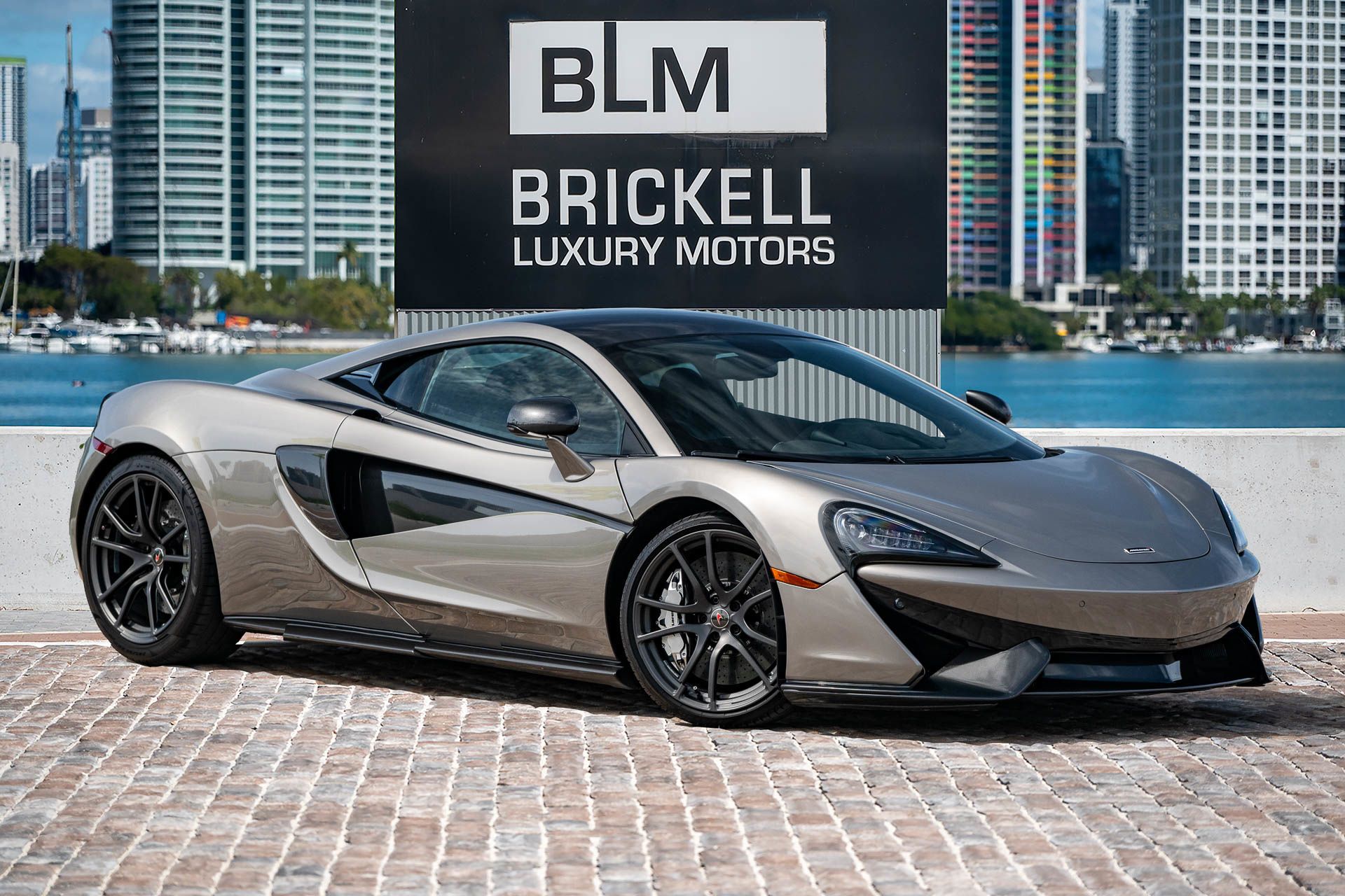 Blade Silver 2018 McLaren 570S Coupe Rear-Wheel Drive 7-Speed Automatic