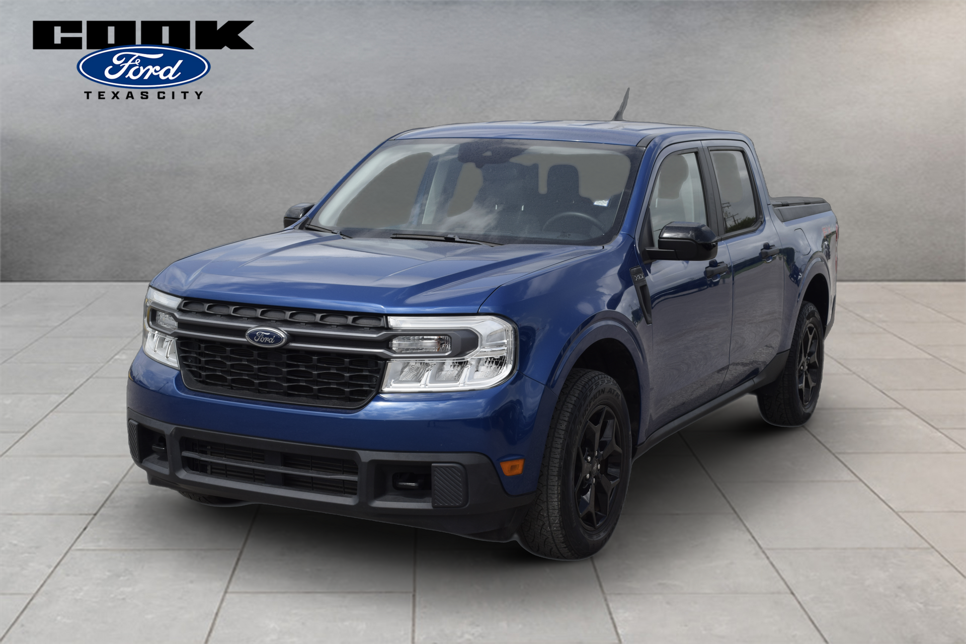 2024 Ford Maverick XLT Blue at DeMontrond Mazda