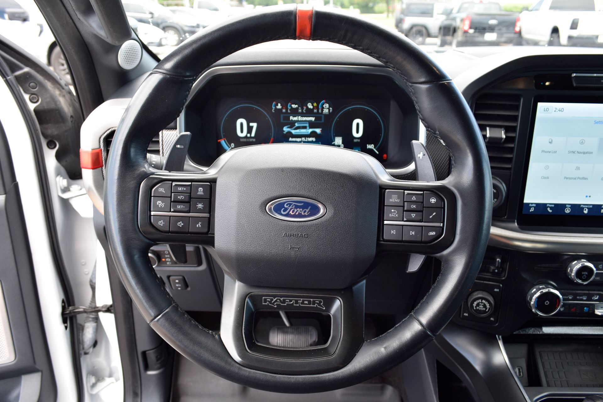 2022 Ford F-150 Raptor White at Martin Chrysler Dodge Jeep Ram