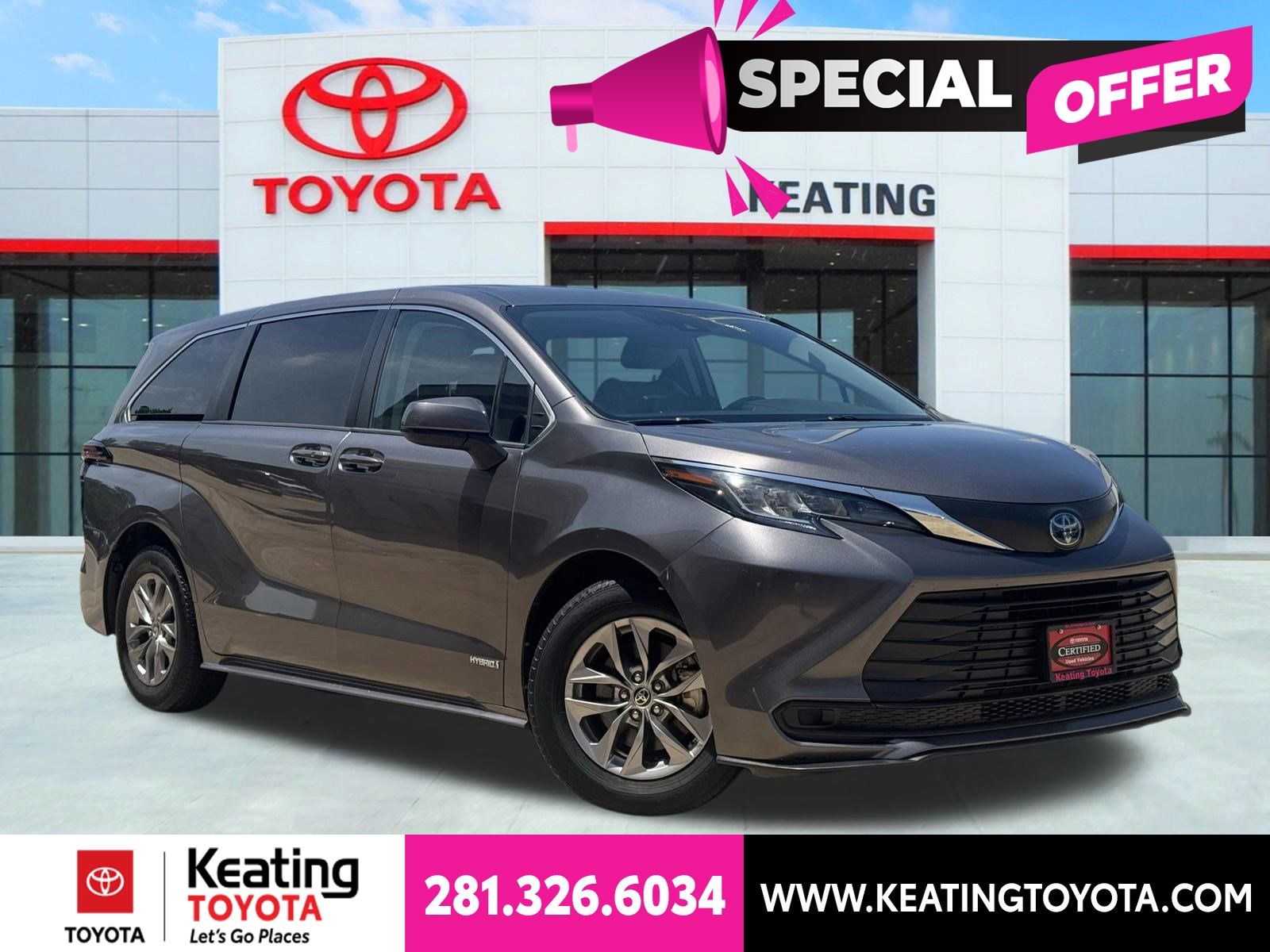 2021 Toyota Sienna LE 8-Passenger FWD