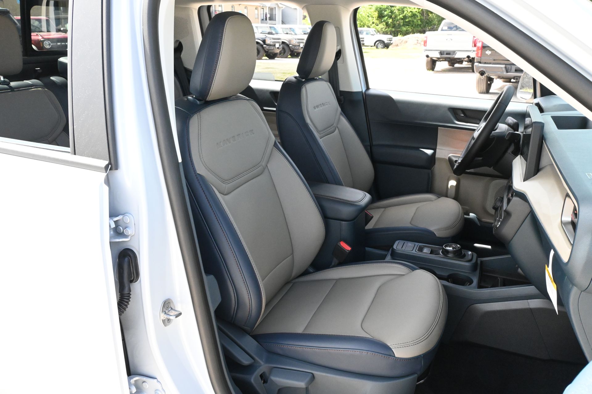 2026 Ford Maverick Lariat White at DeMontrond Ford