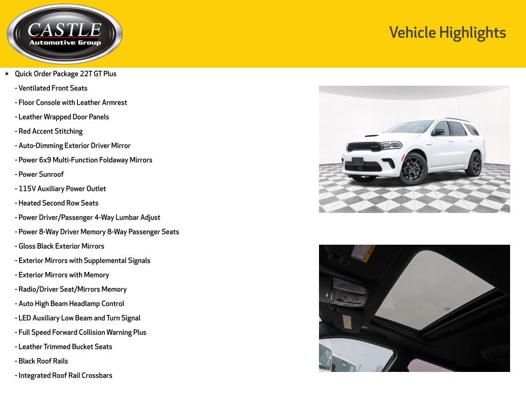 2026 DODGE DURANGO - Image 3