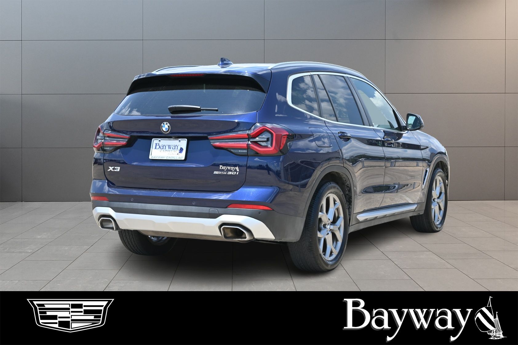 2023 BMW X3 sDrive30i Blue at Bravo Nissan