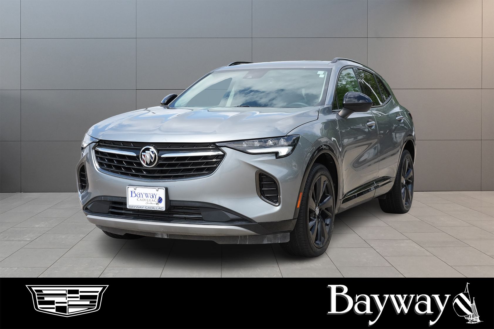 Moonstone Gray Metallic 2023 Buick Envision Essence AWD SUV / Crossover All-Wheel Drive 9-Speed Automatic