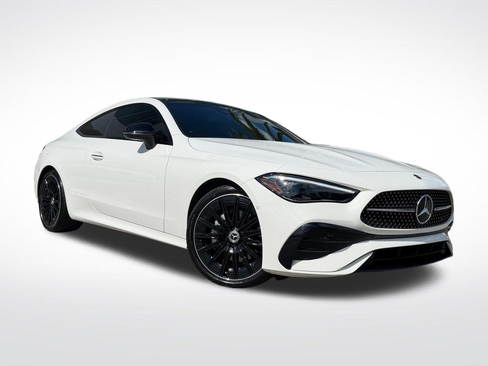 Polar White 2024 Mercedes-Benz CLE Coupe All-Wheel Drive 9-Speed Automatic