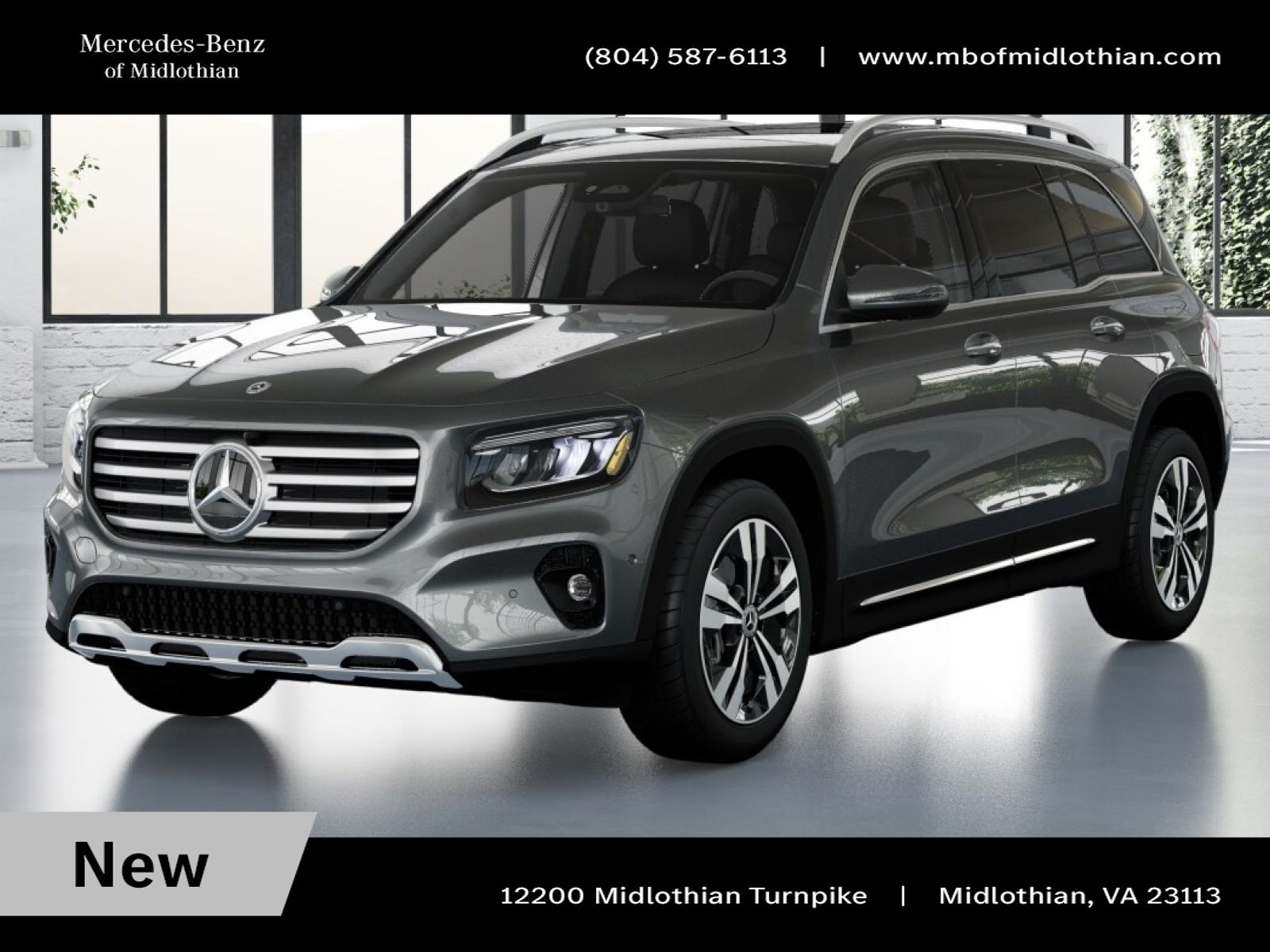 Mountain Gray Metallic 2026 Mercedes-Benz GLB SUV / Crossover All-Wheel Drive 8-Speed Dual Clutch