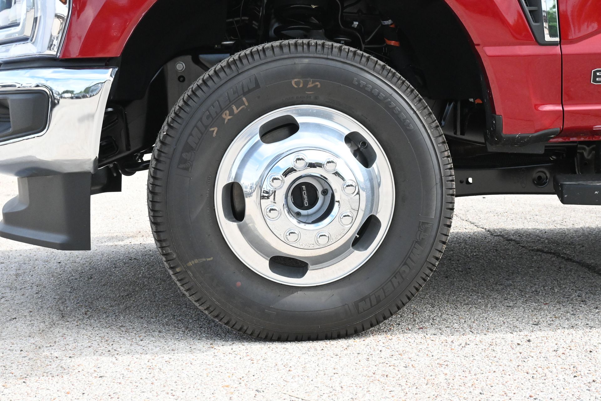 2026 Ford F-350SD Lariat Red at EAG Ford Navasota