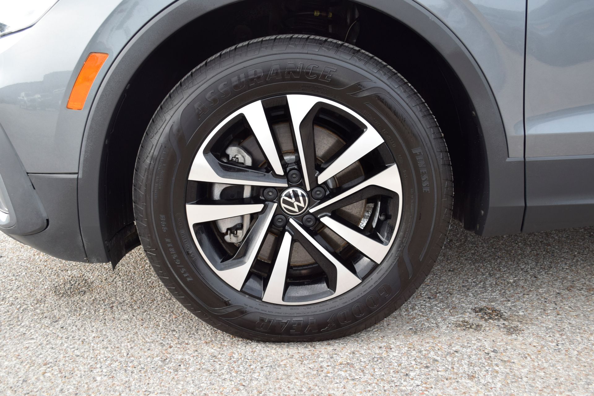 2023 Volkswagen Tiguan 2.0T S Gray at Texan Dodge Chrysler Jeep Ram
