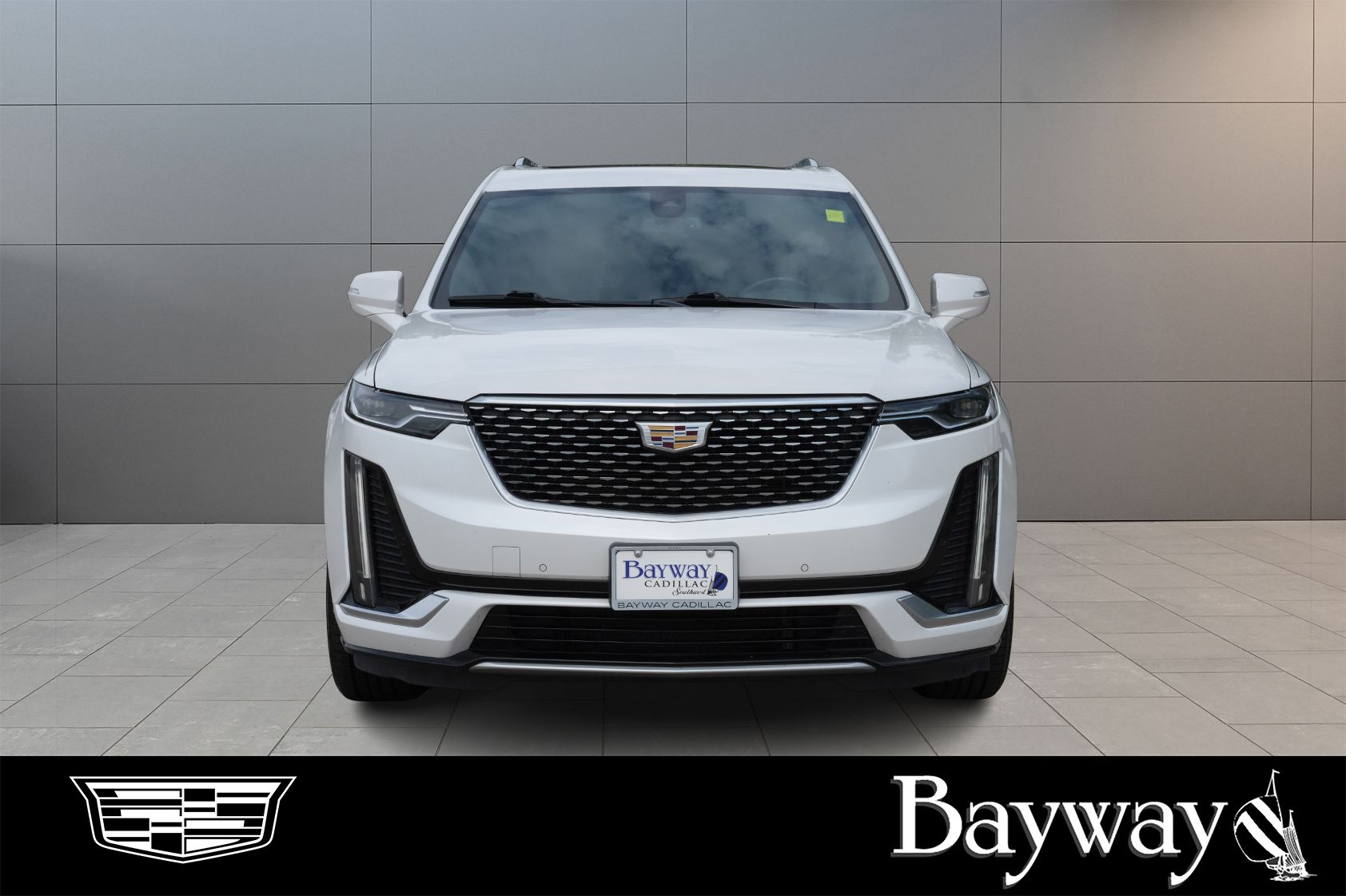 2020 Cadillac XT6 Premium Luxury White at DeMontrond Gulf Freeway