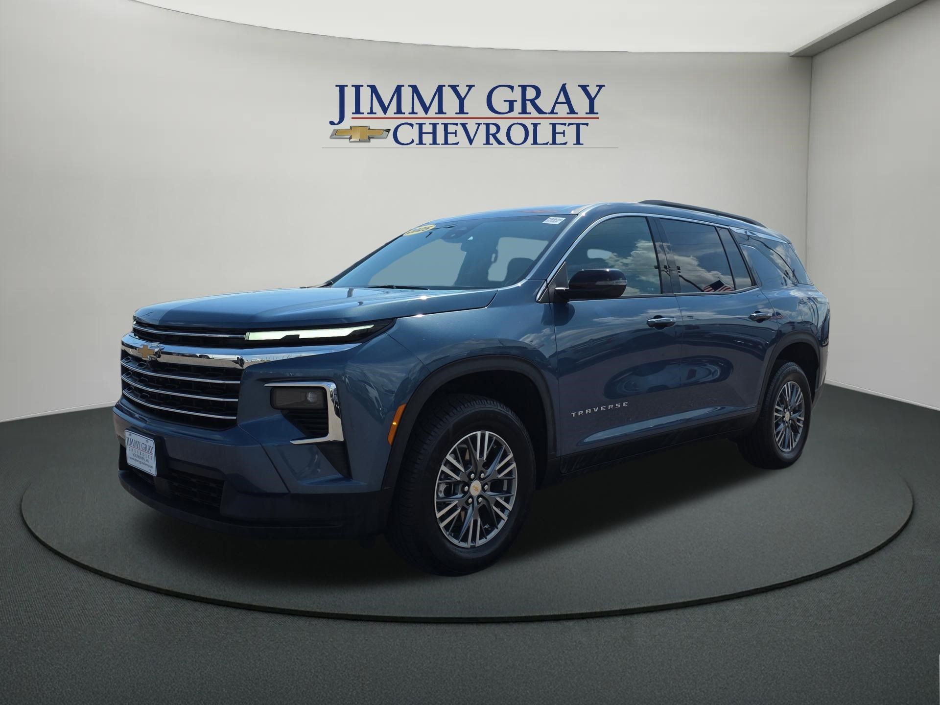 Lakeshore Blue Metallic 2025 Chevrolet Traverse SUV / Crossover Four-Wheel Drive 8-Speed Automatic