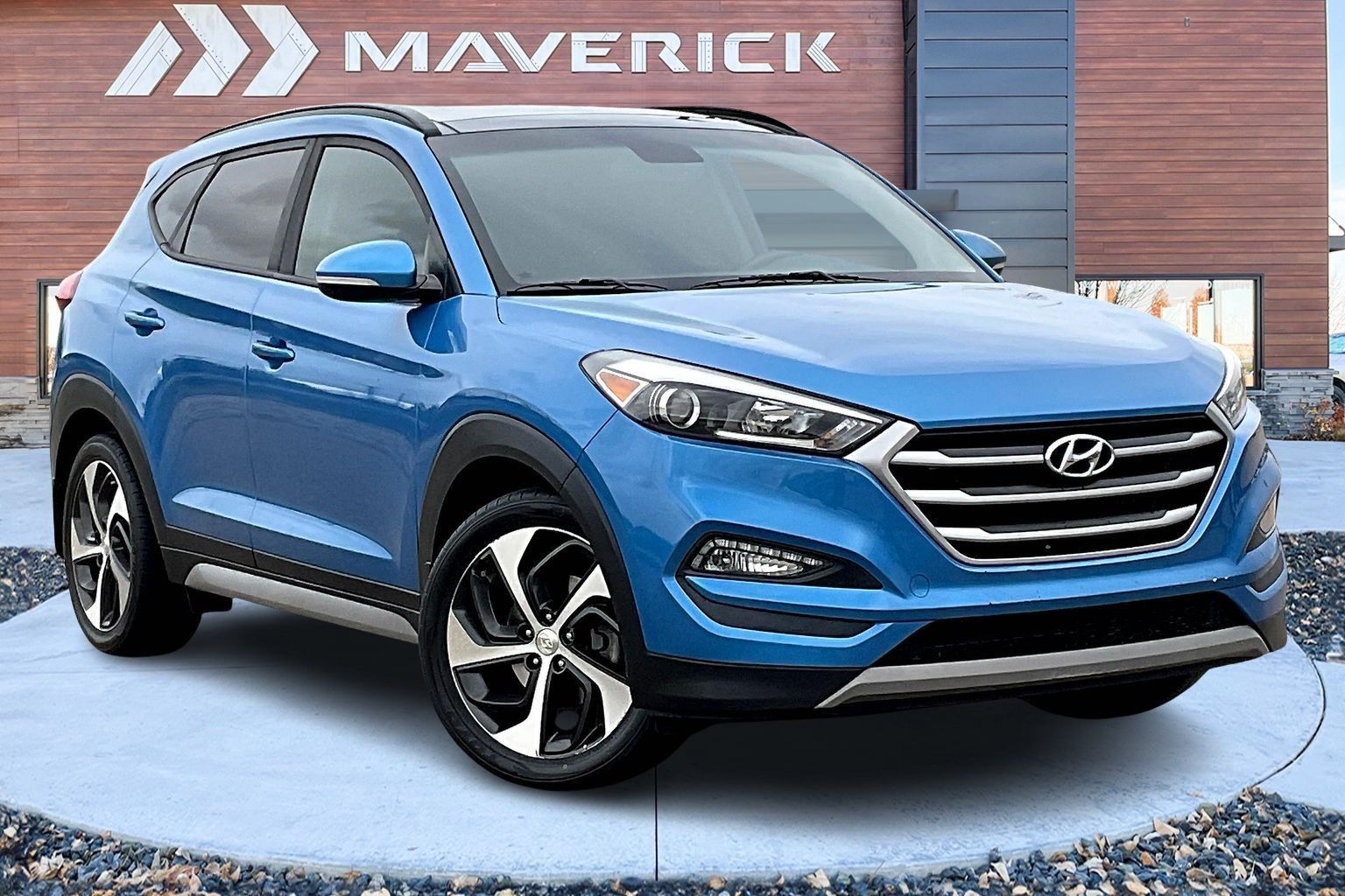 Caribbean Blue 2018 Hyundai Tucson 1.6T Value AWD SUV / Crossover All-Wheel Drive Automatic