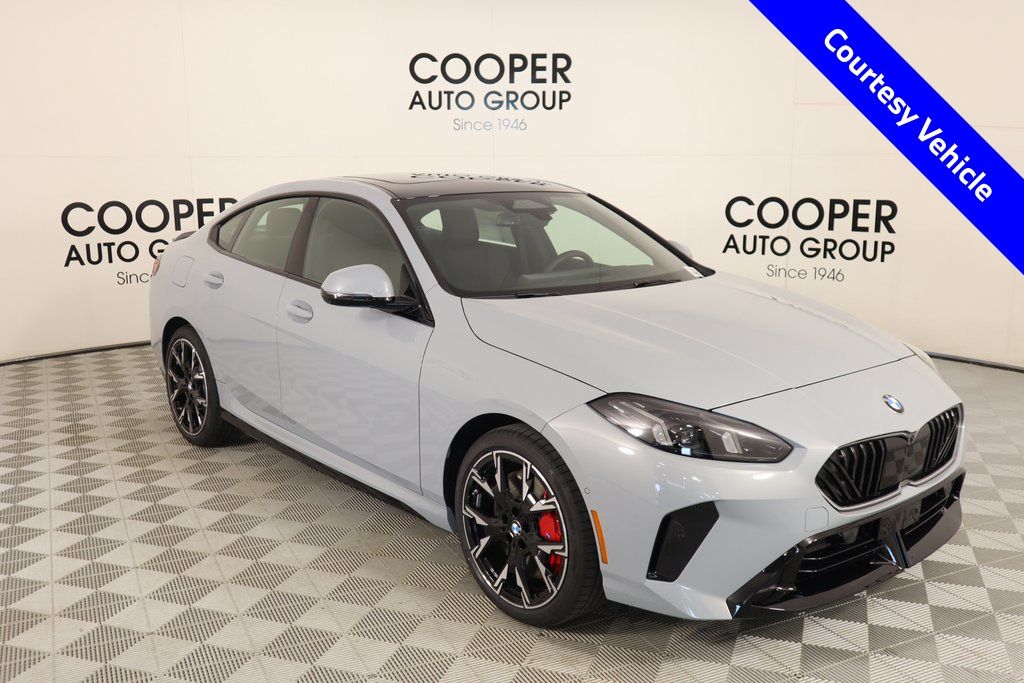 Alpine White 2026 BMW 2 Series Sedan Front-Wheel Drive 7-Speed Automatic