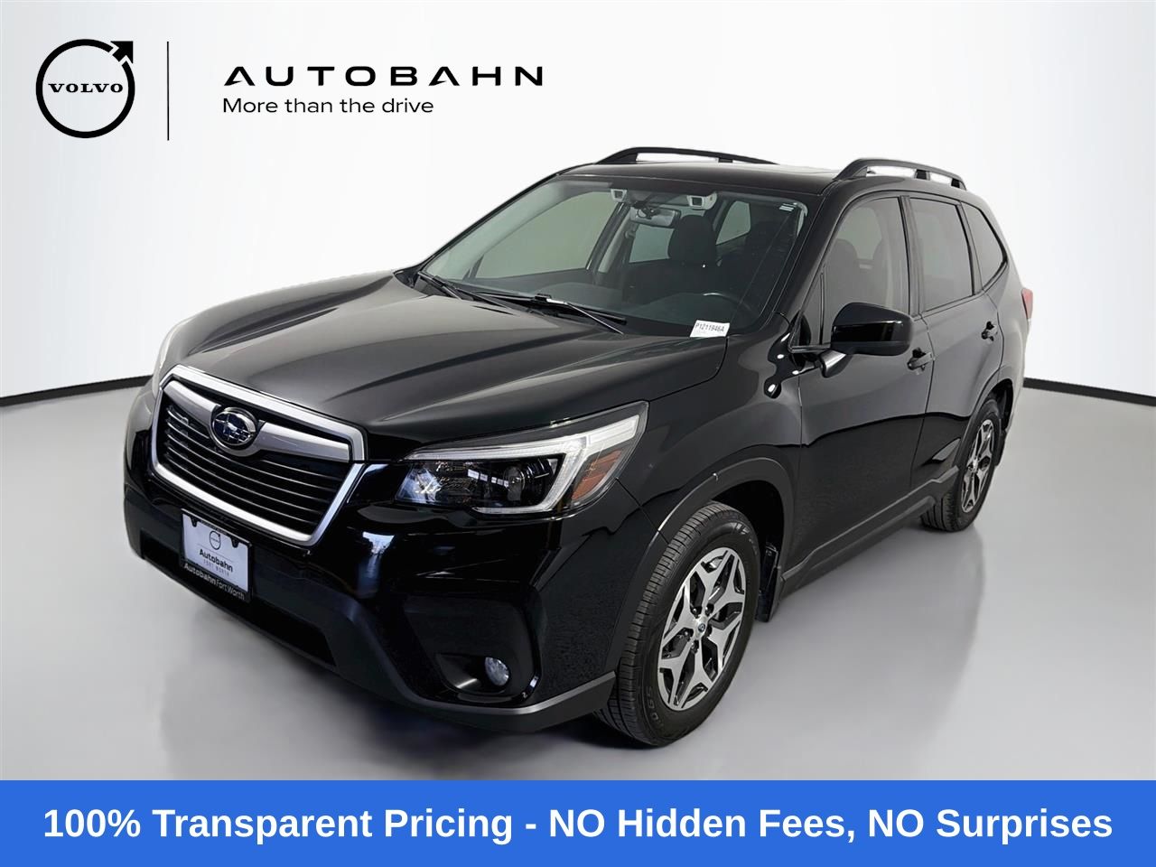 Crystal Black Silica 2021 Subaru Forester SUV / Crossover All-Wheel Drive Continuously Variable Transmission