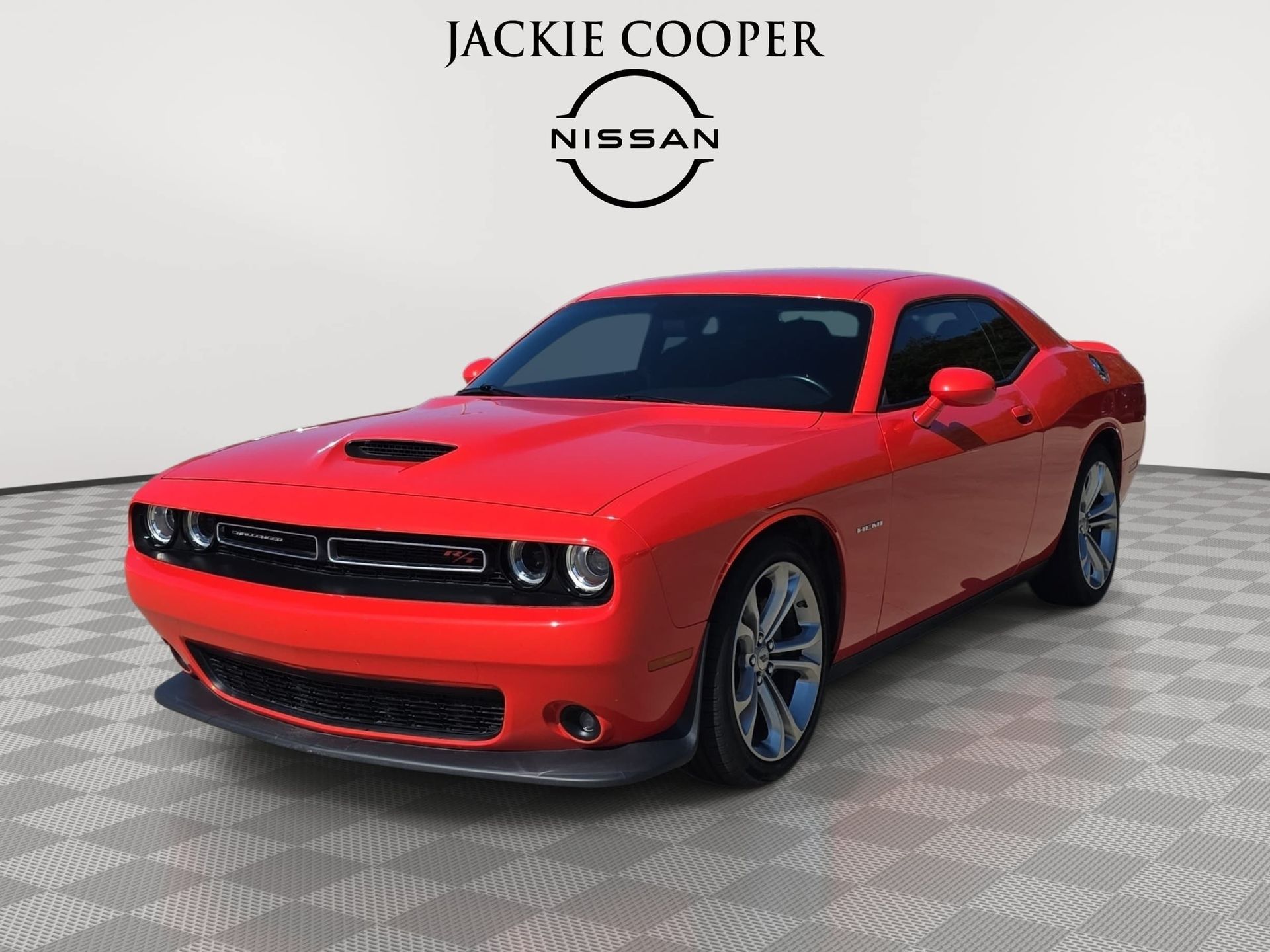 Go Mango! 2022 Dodge Challenger Coupe Rear-Wheel Drive 8-Speed Automatic