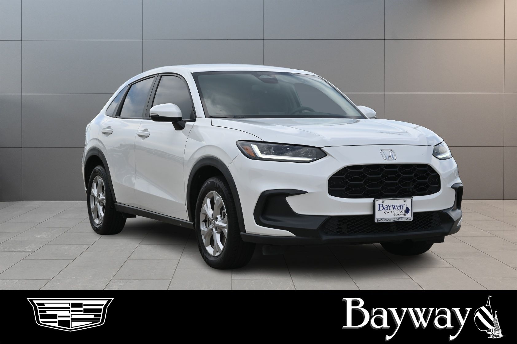 2023 Honda HR-V LX White at Shottenkirk Kia Fort Bend