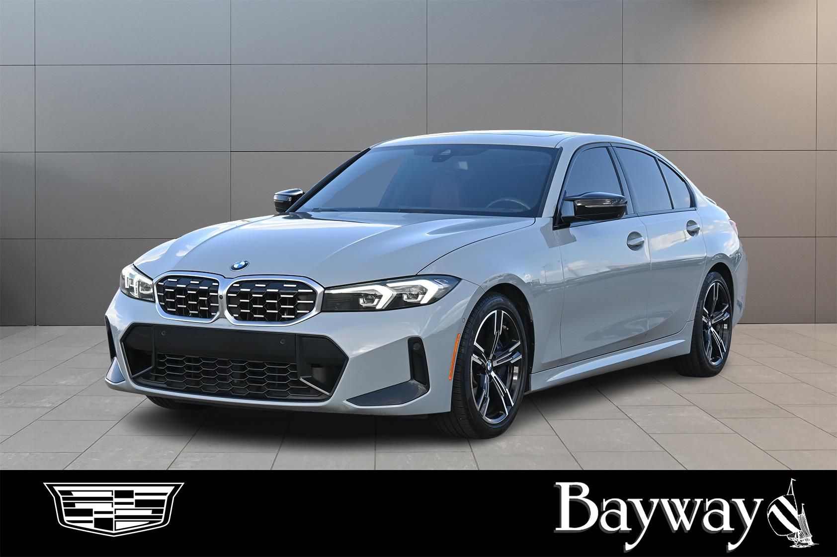 2023 BMW 3 Series M340i Gray at Central Houston Nissan
