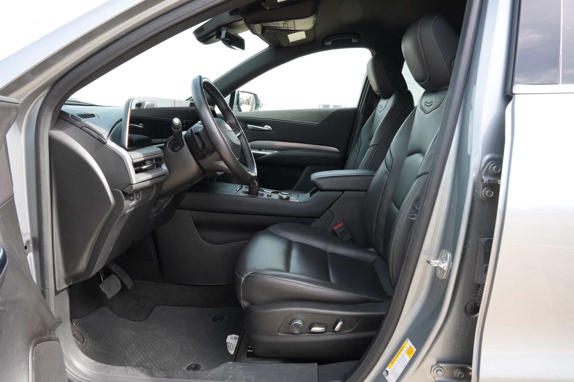 2025 Cadillac XT4 Premium Luxury Silver at Tom Peacock Cadillac
